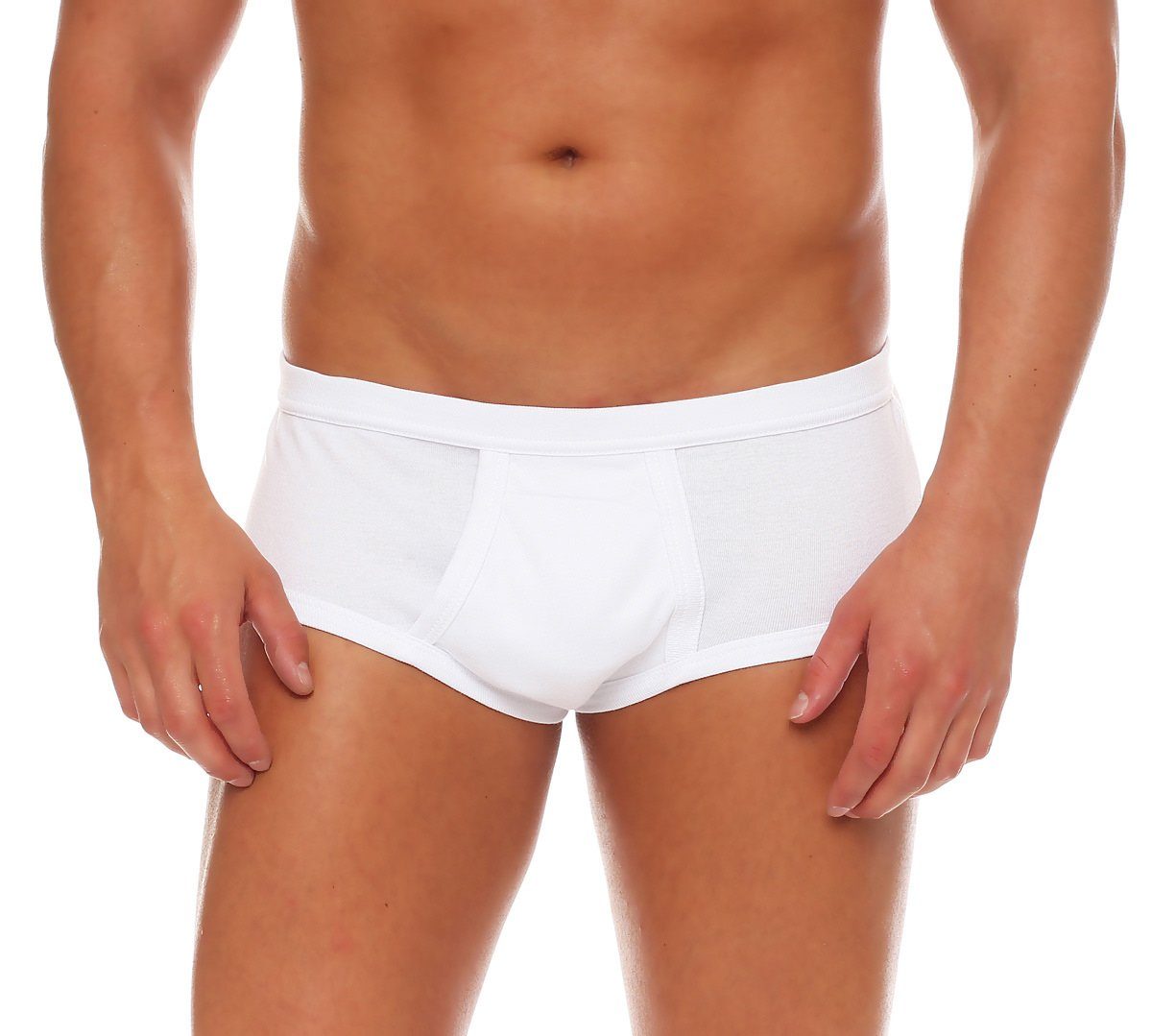 Cocain underwear Slip »Herren Slip weiß Eingriff - Weichbund«  (Spar-Packung, 3-St) auch in Übergröße