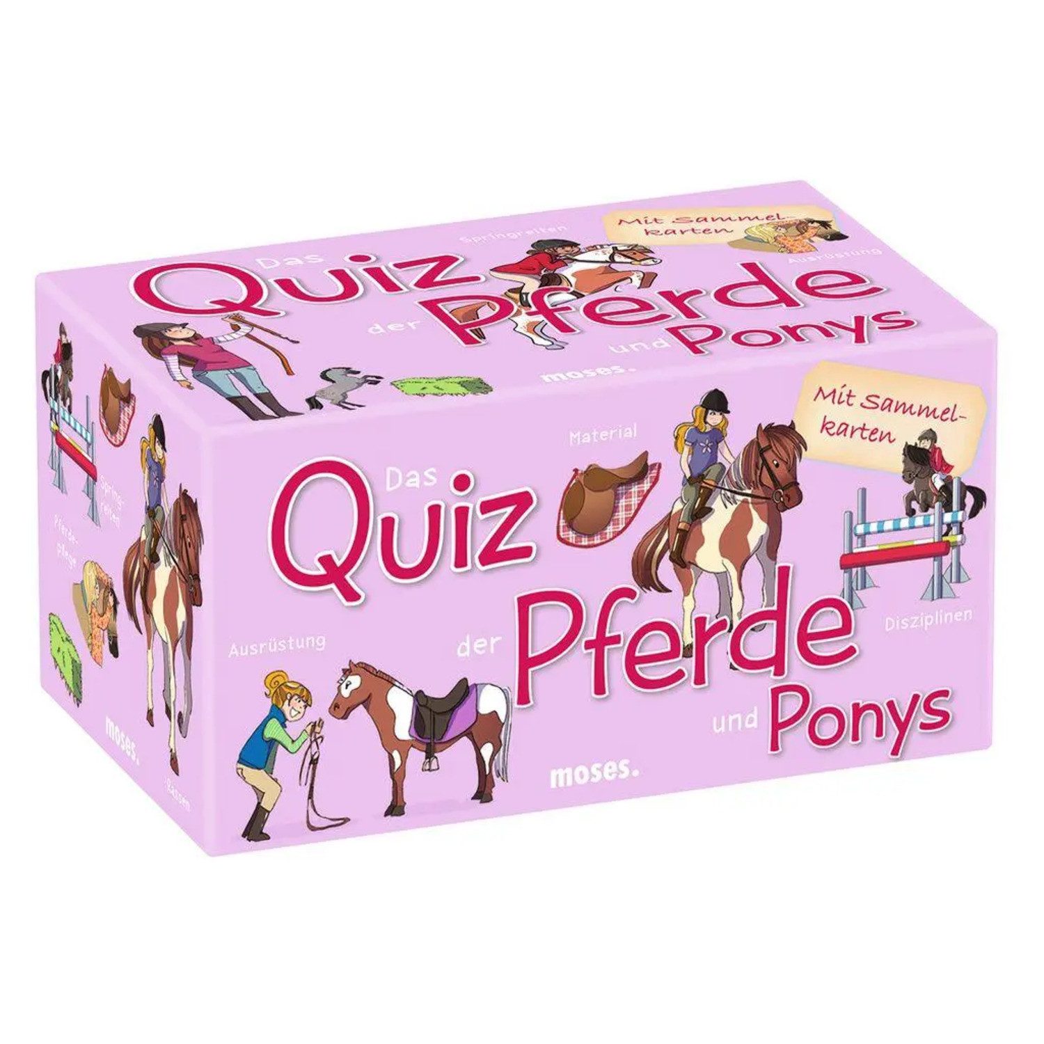 Moses. Verlag Spiel Das Quiz der Pferde und Ponys