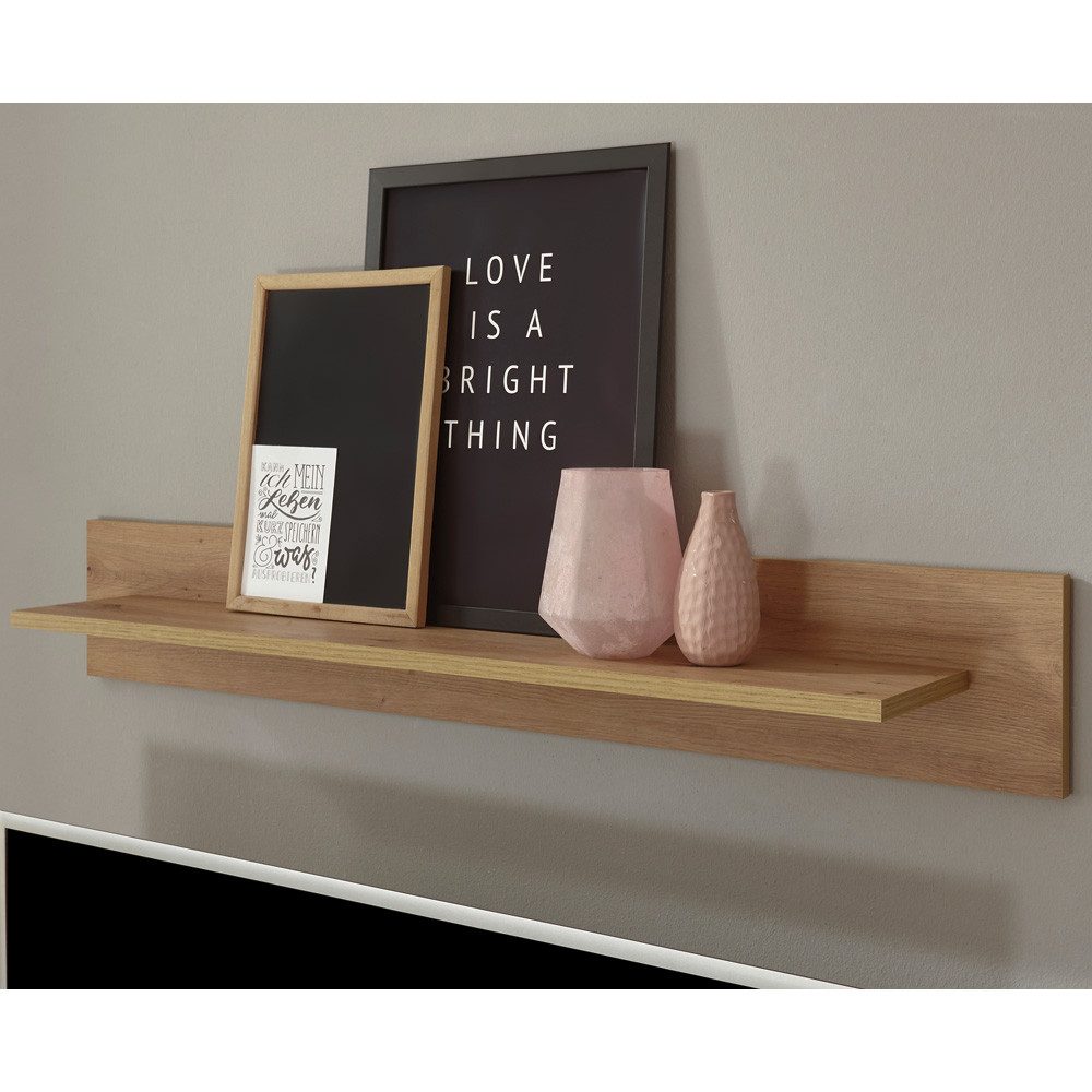 Lomadox Wandregal TIROL-61, Wandboard Eiche Artisan günstig online kaufen