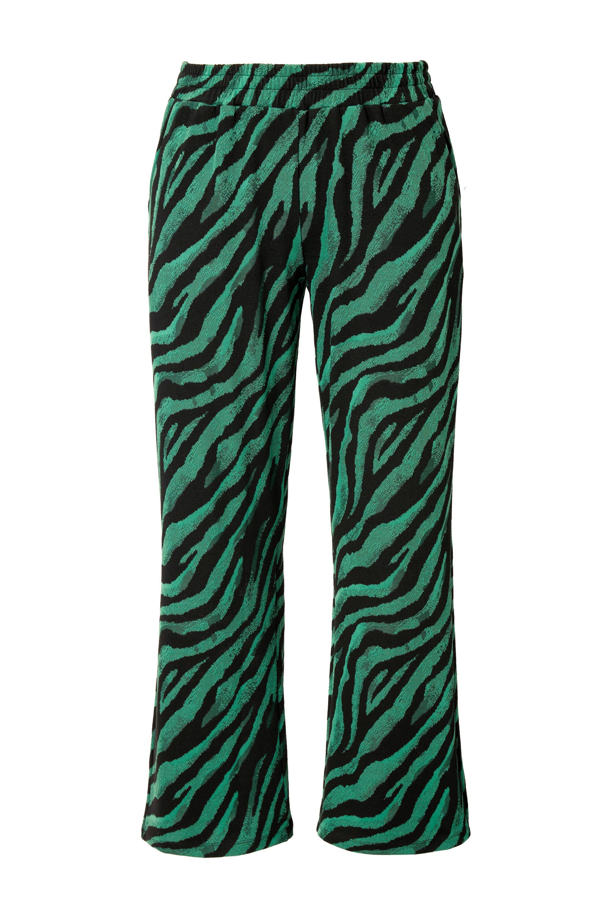 MIAMODA Schlupfhose Hose Color Zebramuster Elastikbund. günstig online kaufen
