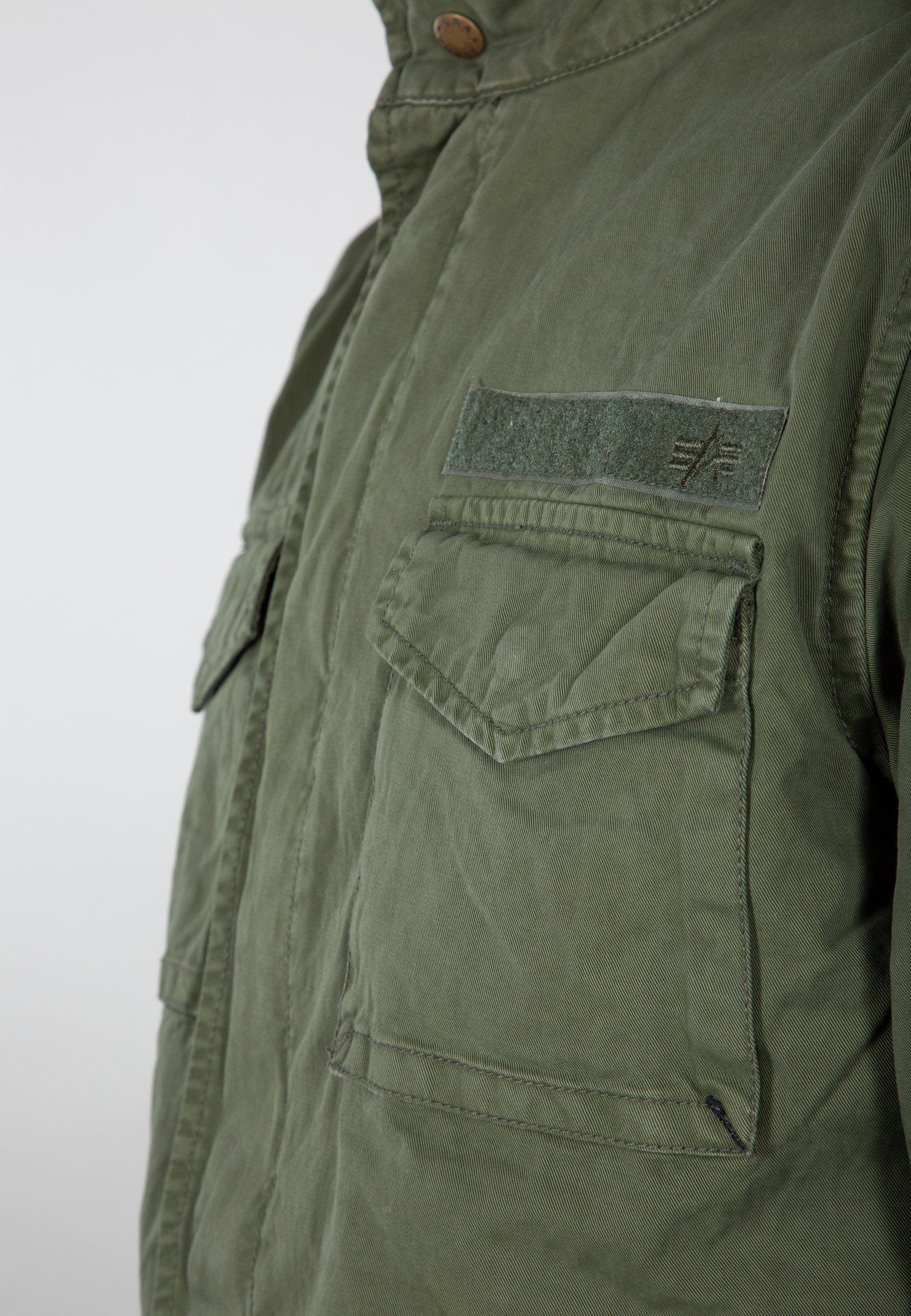 Alpha Industries Fieldjacket Alpha olive - Field Jackets Industries dark Men Huntington