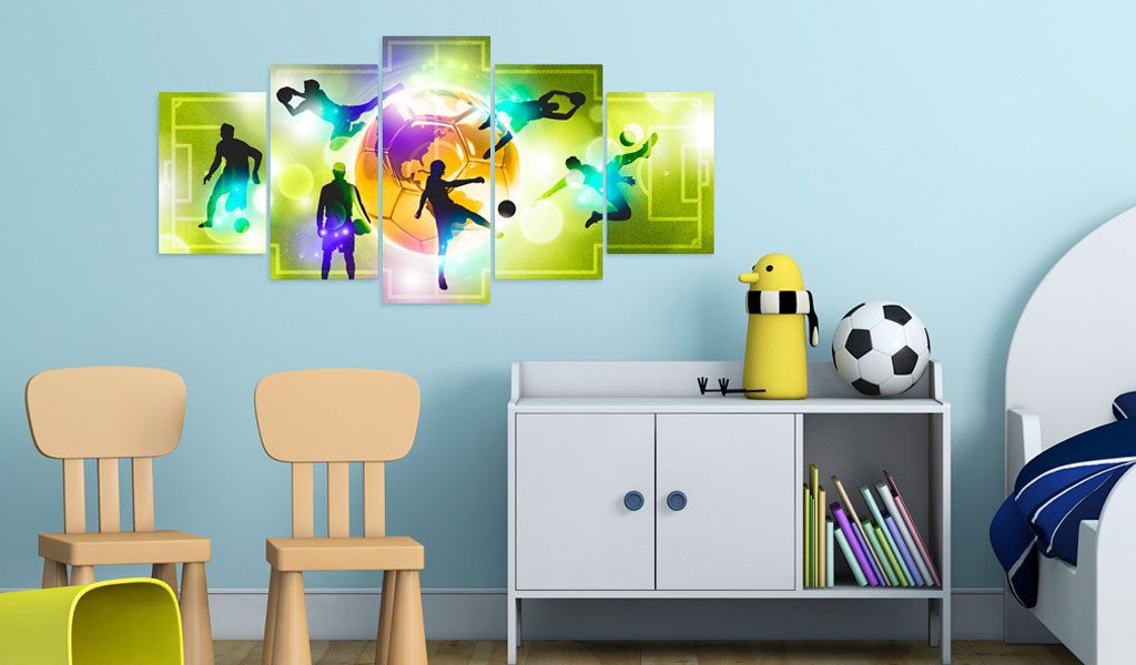 Artgeist Wandbild Energy of The Game