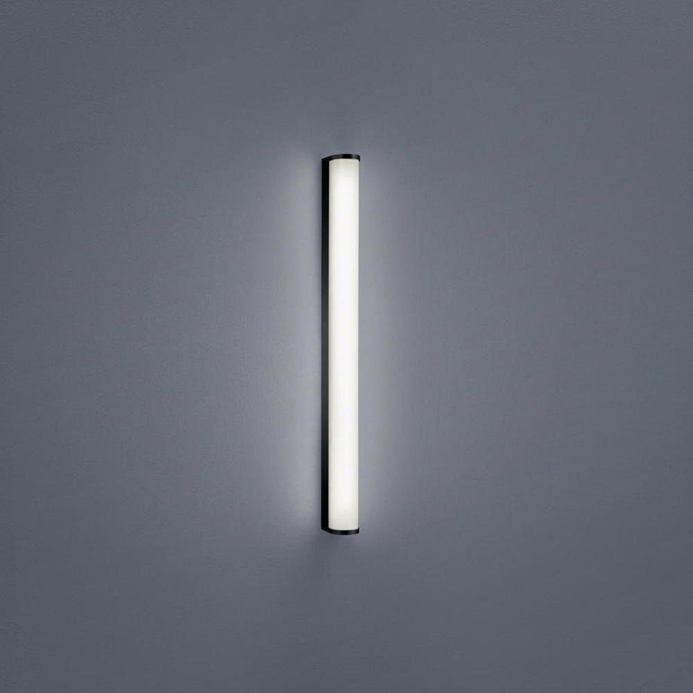 click-licht LED Wandleuchte LED Wandleuchte Ponto in Schwarz-matt 12W 980lm IP44, keine Angabe, Leuchtmittel enthalten: Ja, fest verbaut, LED, warmweiss, Wandleuchte, Wandlampe, Wandlicht