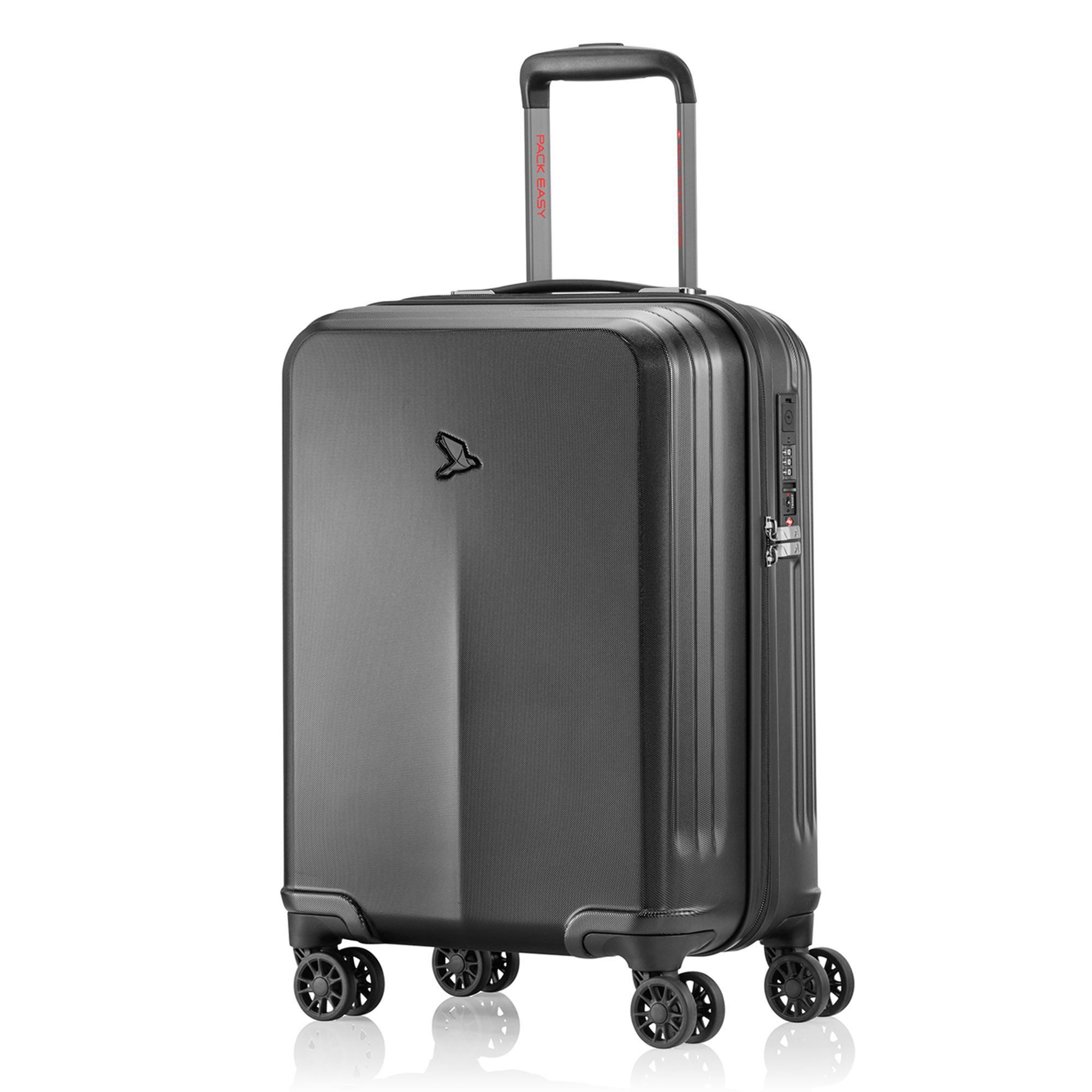 Pack Easy Hand Luggage Trolley Genius, 4 wheels, polycarbonate