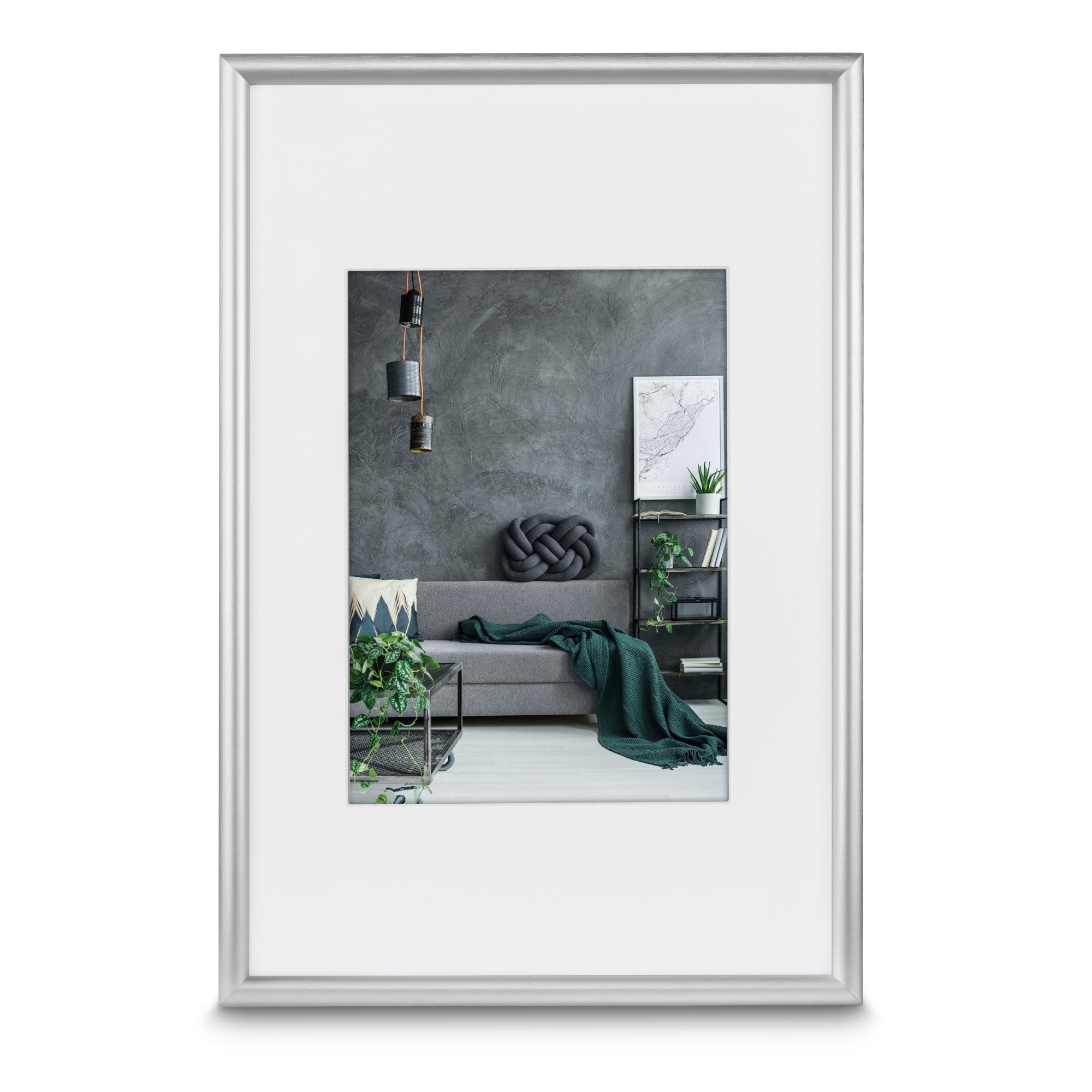 Hama Bilderrahmen Bilderrahmen Detroit 00175889 50x70cm silber