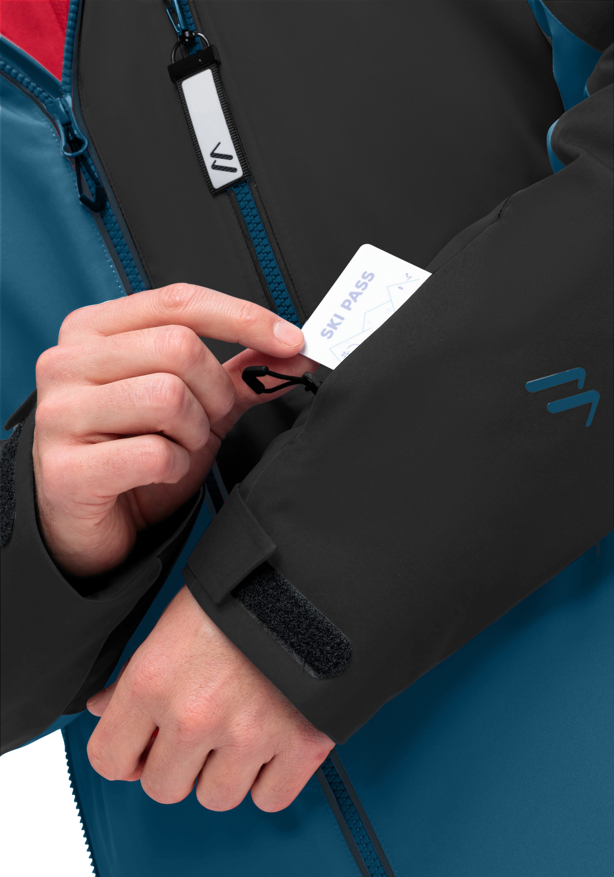 Maier Sports Skijacke Oravice Herren Winterjacke mit RV-Taschen und Kapuze, günstig online kaufen