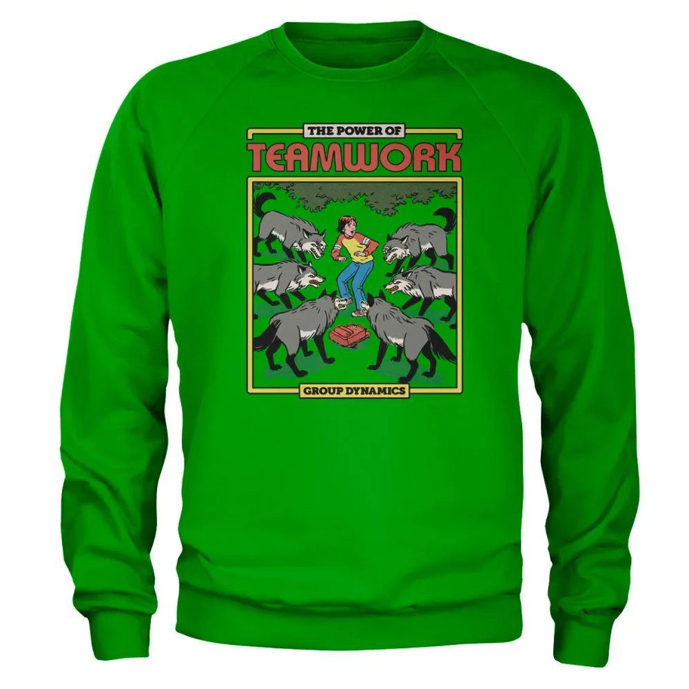 Steven Rhodes Rundhalspullover The Power OF Teamwork Sweatshirt