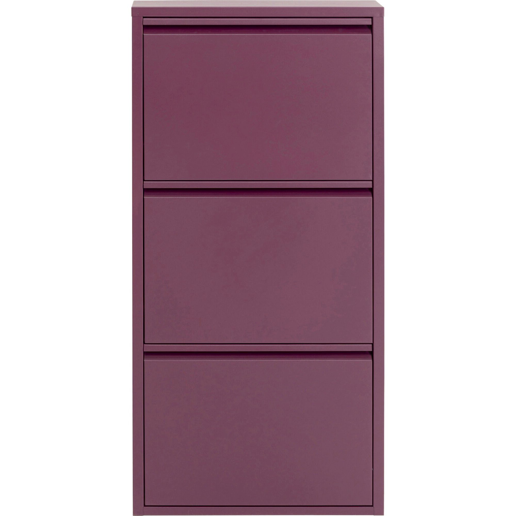 Kare Design Schuhschrank Caruso schmaler Schuhkipper mit 3 Klappen