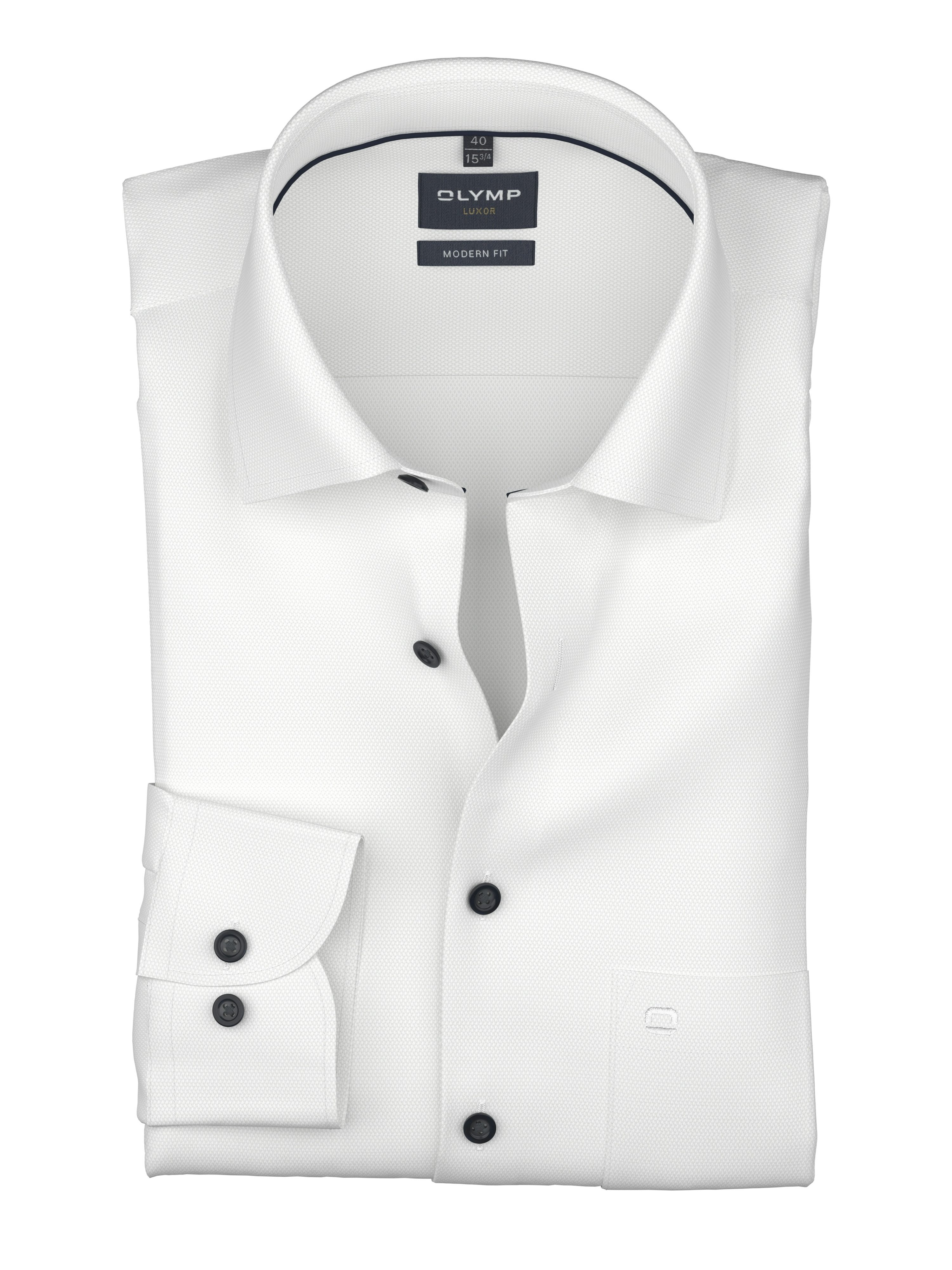 OLYMP Langarmhemd Luxor Businesshemd, modern fit, New-Kentkragen günstig online kaufen