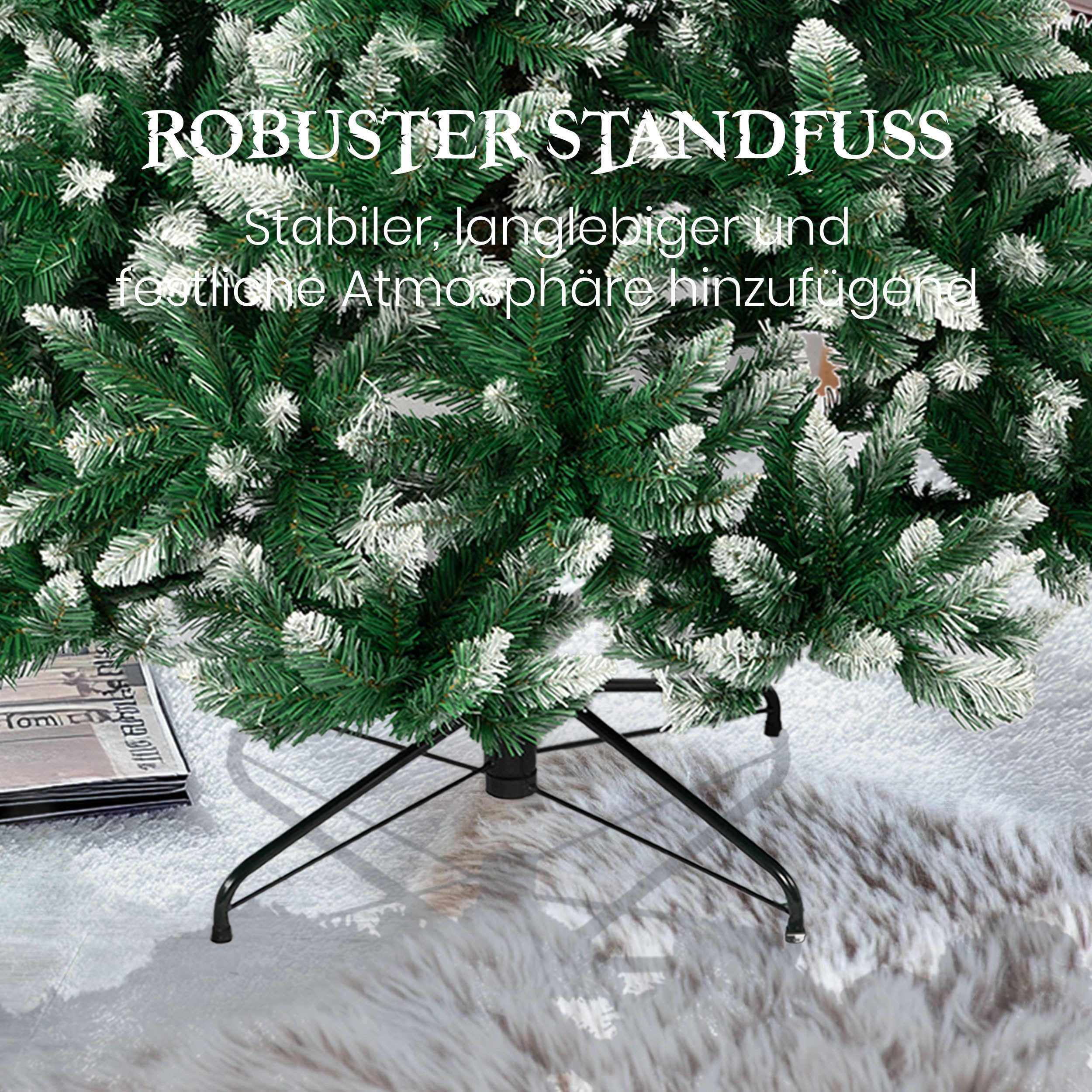 Sinaopus Künstlicher Weihnachtsbaum mit Beleuchtung, Tannenbaum künstlich m günstig online kaufen