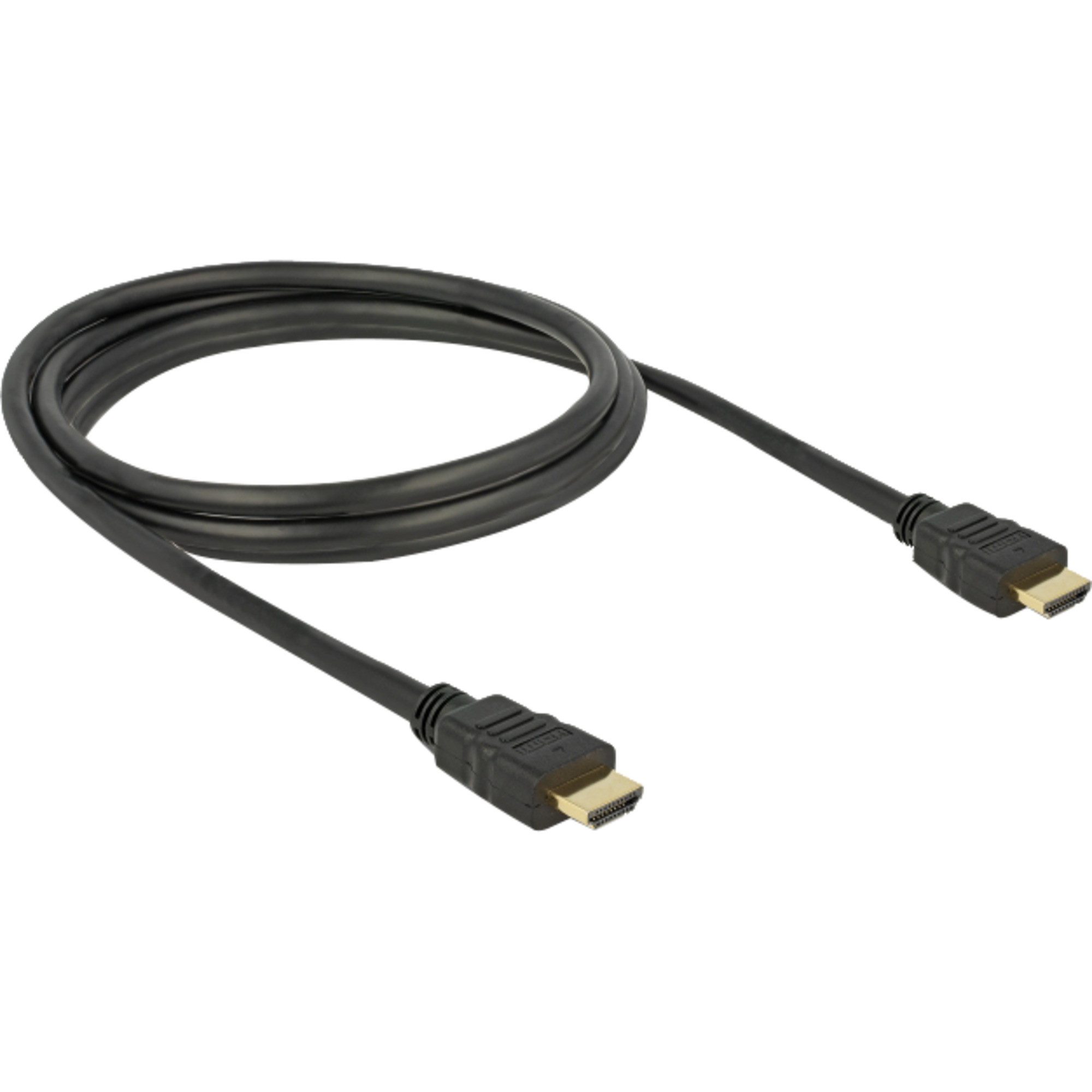 DeLOCK Kabel High Speed HDMI mit Ethernet Stecker HDMI-Kabel