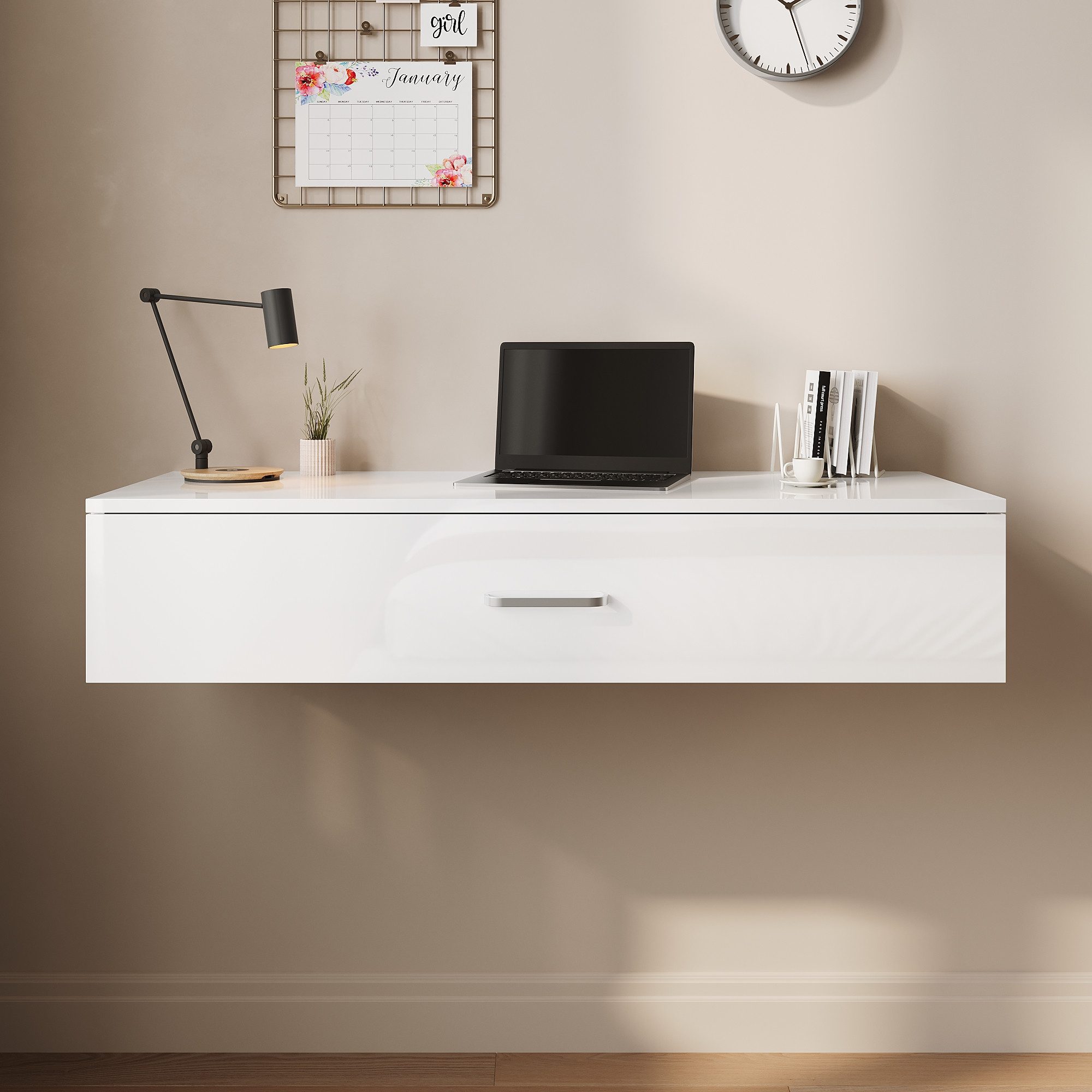 SONNI Schminktisch Hängender Schminktisch,Schreibtisch,Eingangskommode günstig online kaufen