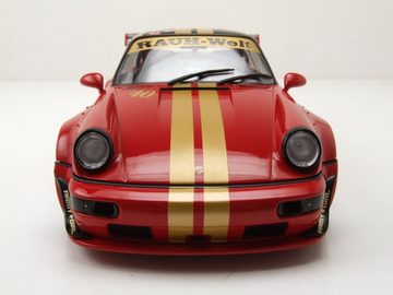 Solido Modellauto Porsche 964 RWB Bodykit 2021 rot Modellauto 1:18 Solido, Maßstab 1:18