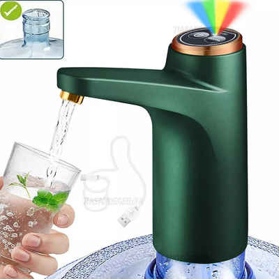 Cbei Wasserkocher Wasserflaschen Pumpe, Elektrische Trinkwasserpumpe mit USB, USB Water Dispenser Tragbare Wasserflaschen Pumpe für Zuhause Camping