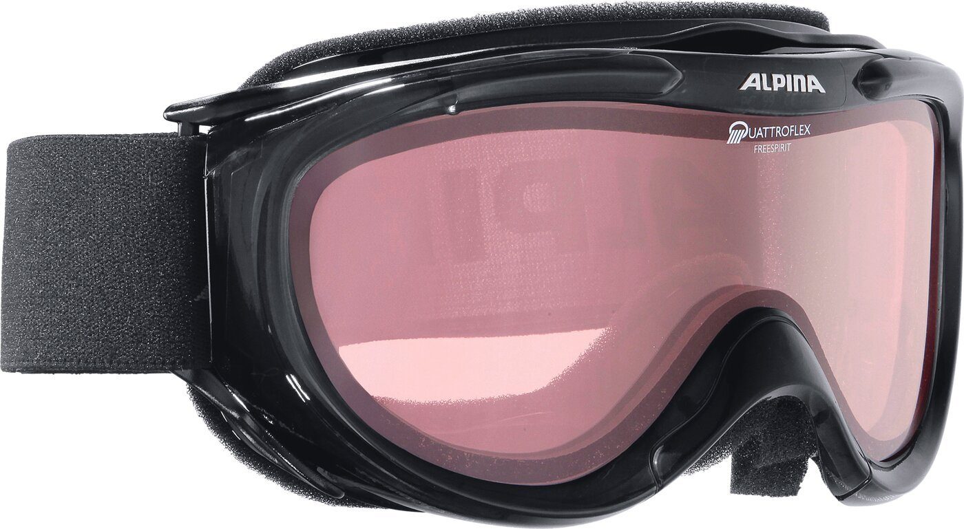 FREESPIRIT Skibrille Q BLACK Sports Alpina