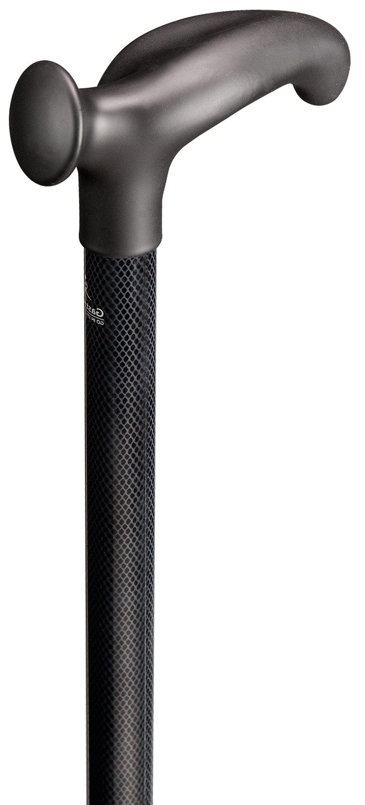 Stockshop Gehstock Design Gehstock RELAX CARBON anatomisch geformter Griff, Stock stabile