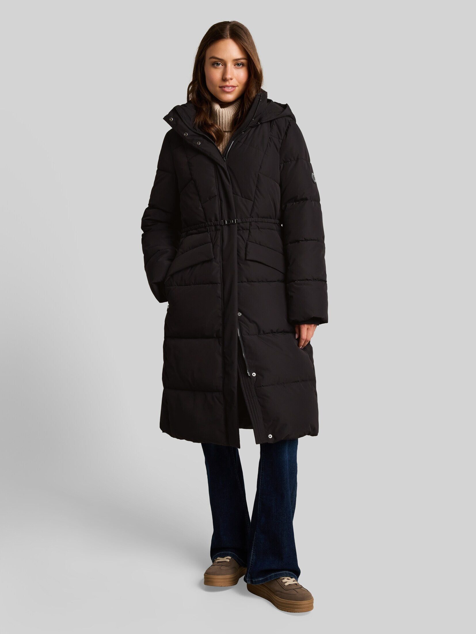 TOM TAILOR Steppmantel Jacken Puffer-Mantel mit Gürtel