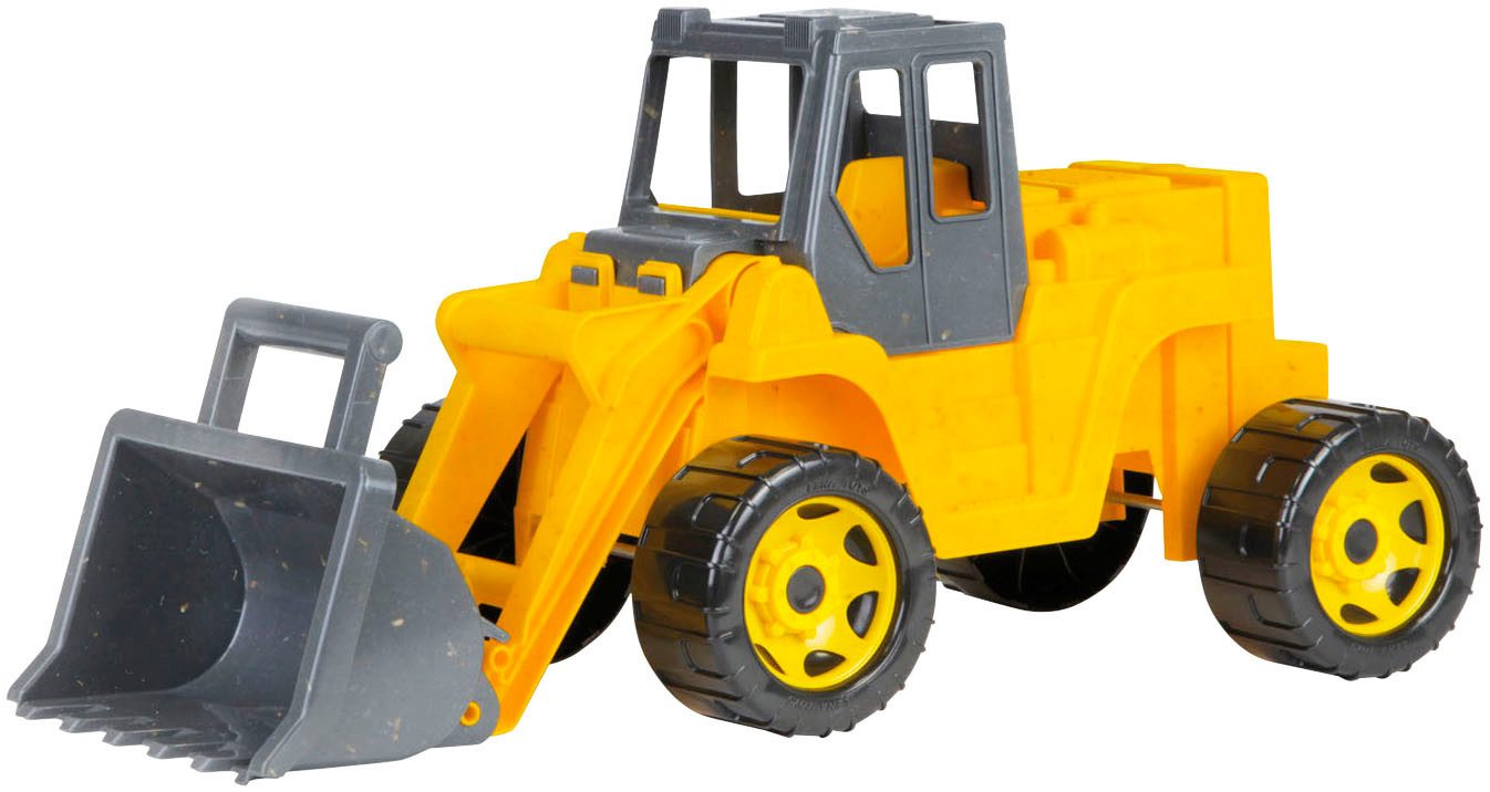 Lena® Spielzeug-Aufsitzbagger Giga Trucks, Aufsitz-Schaufellader, Made in Europe