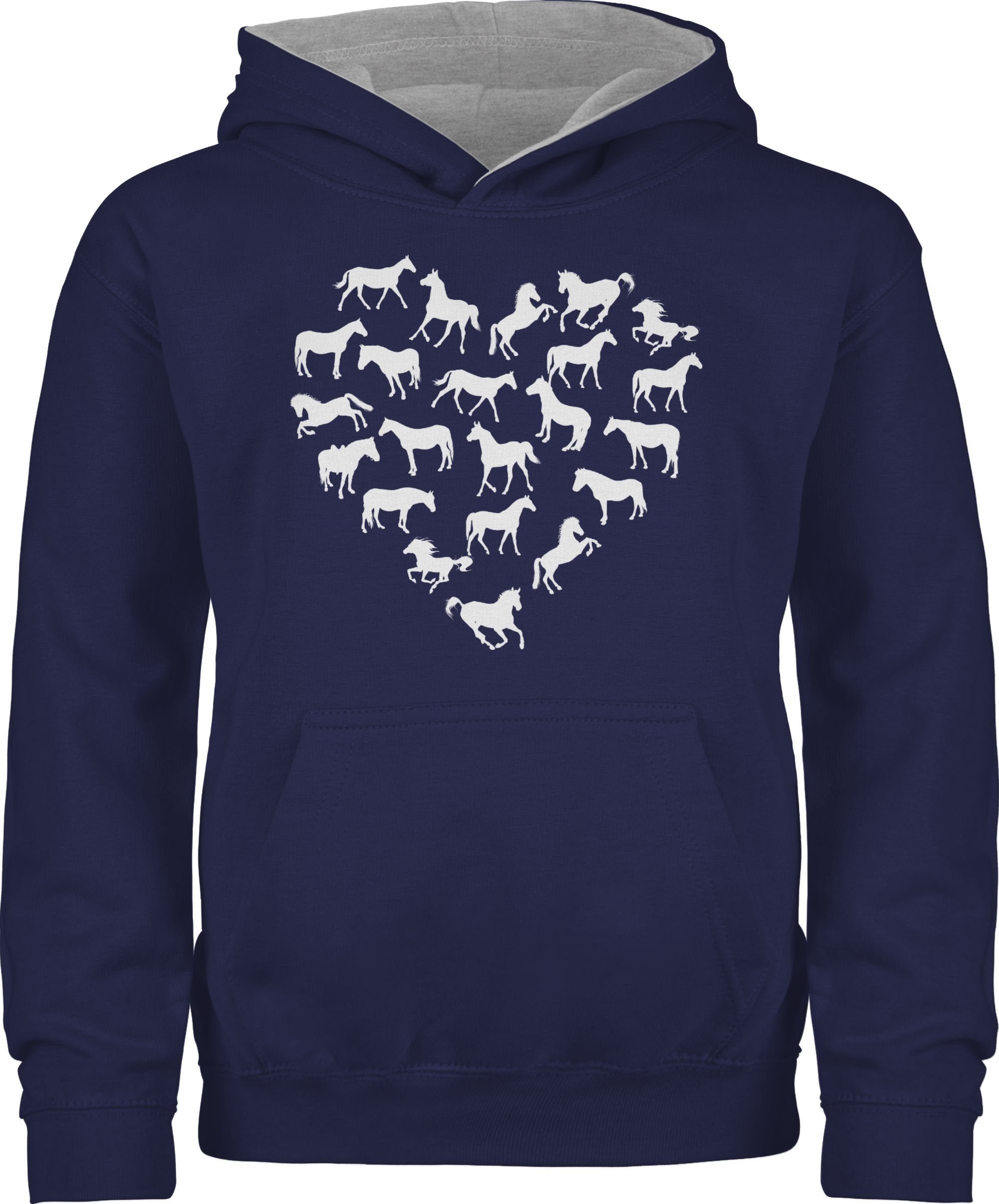 Hoodie Pferdeherz