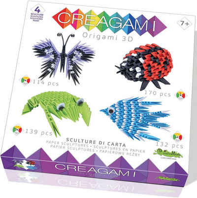Carletto Kreativset Creagami, Origami 3D Tiere, Made in Europe
