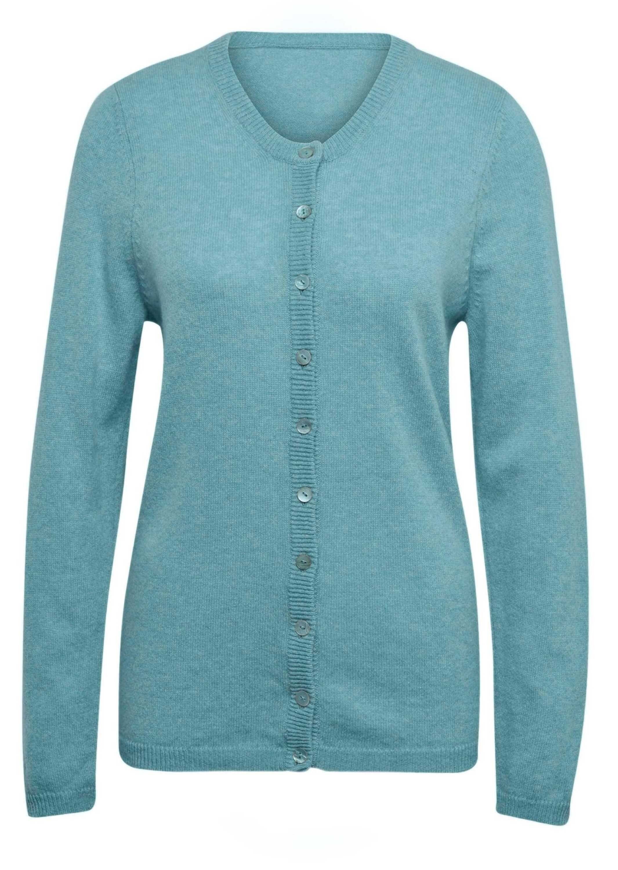 GOLDNER Strickjacke Kaschmirstrickjacke mit Rundhalsausschnitt günstig online kaufen