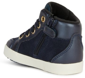 Geox B KILWI GIRL Lauflernschuh Sneaker, Kinderstiefel mit hübscher Luftballonapplikation