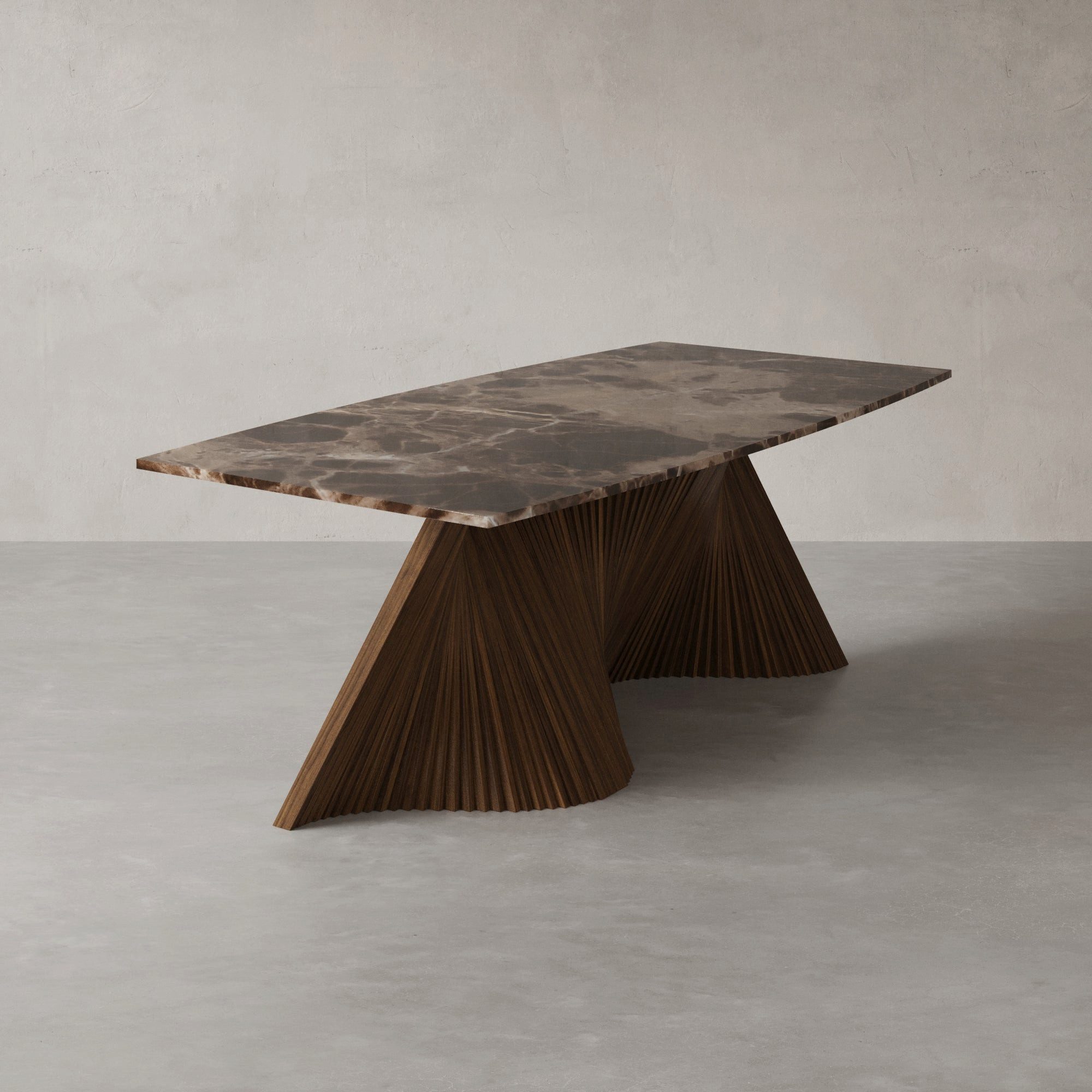 MAGNA Atelier Esstisch Tunis Marmor Esstisch, aus ECHTEM MARMOR, Metallgestell, Natursteinplatte, 200x100x76cm