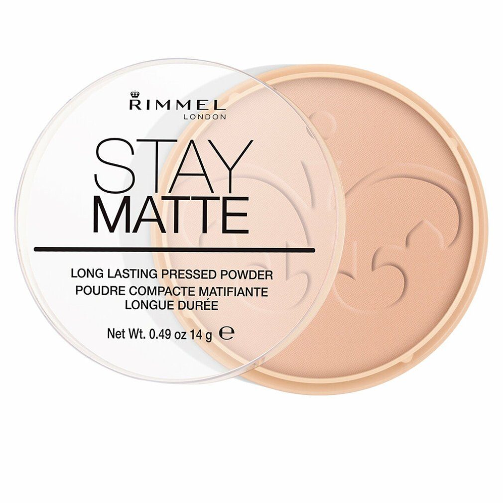 Rimmel London Foundation Rimmel Stay Matte Pressed Powder 005 Silky Beige