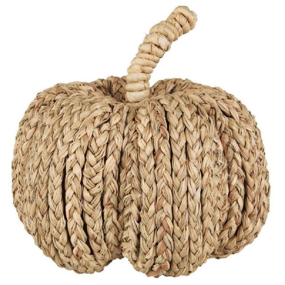 Ib Laursen Skulptur Ib Laursen Dekorationsobjekt Kürbis aus Seegras (20cm) günstig online kaufen