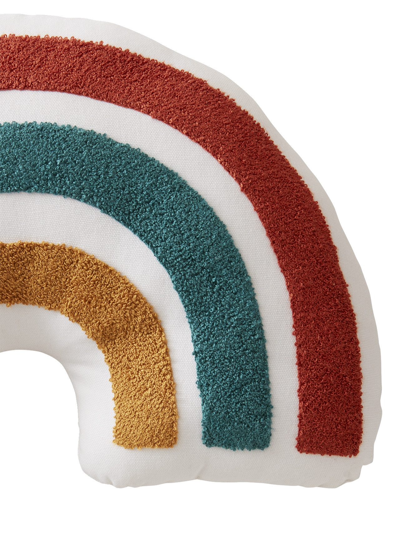 vertbaudet Dekokissen Kinder Kissen MINI ZOO, Regenbogen