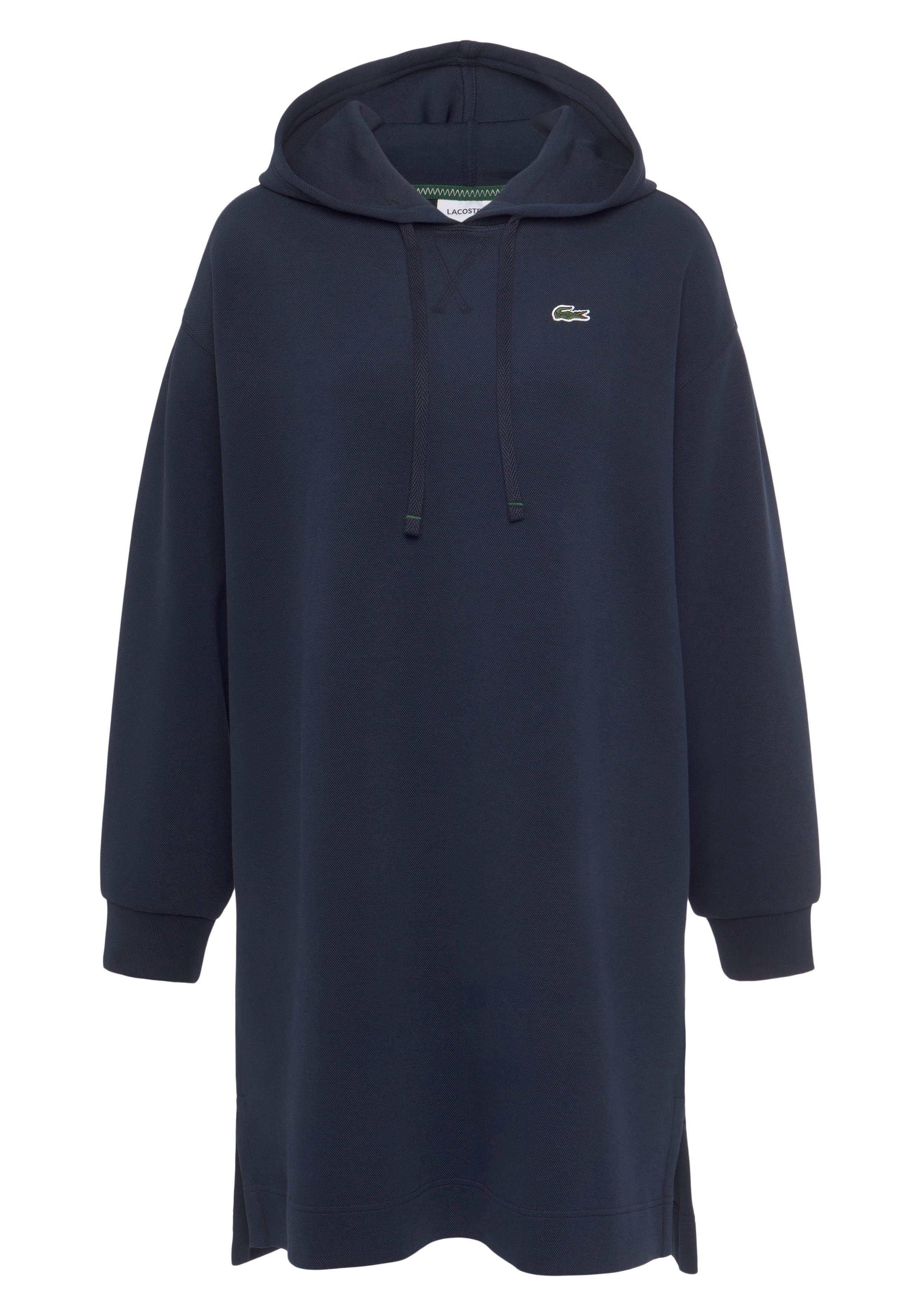 Lacoste Sweatkleid mit Kapuze