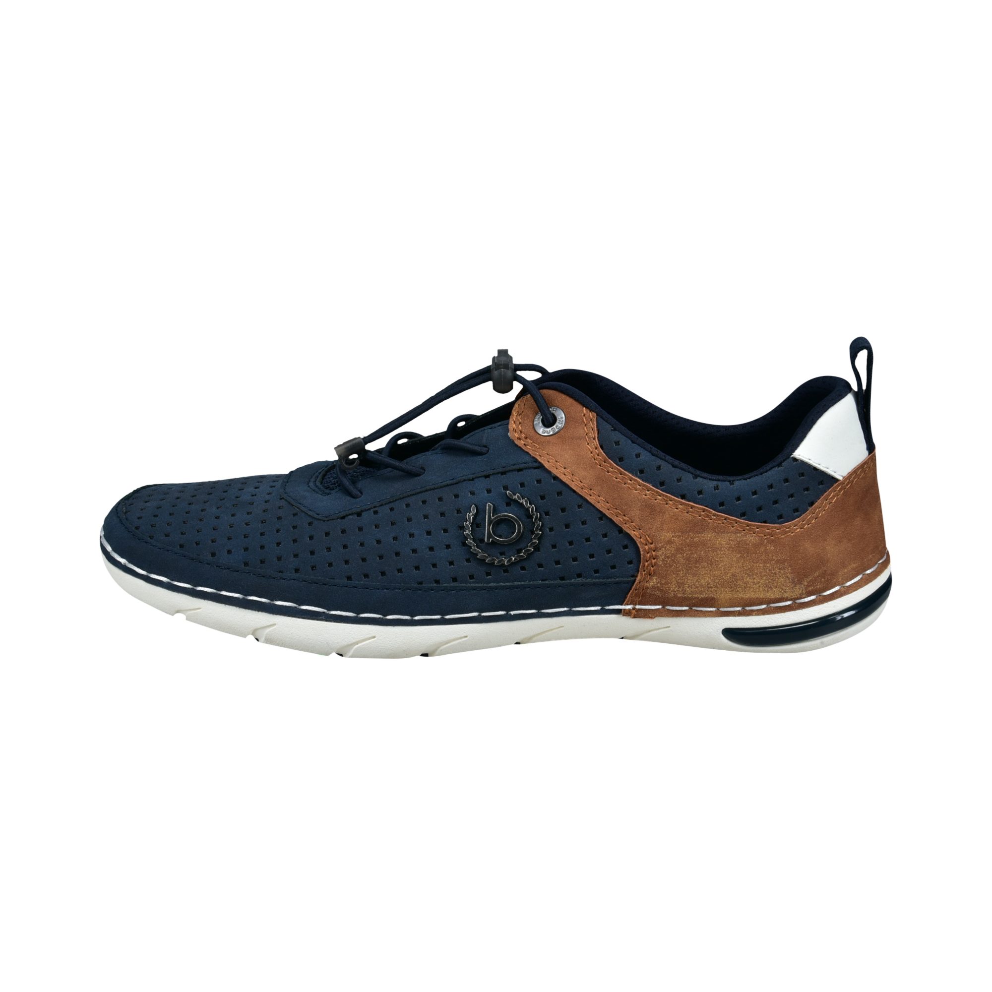 bugatti Sneaker leichter Freizeitschuh, Halbschuh, Alltags-Sneaker, Schlupfschuh