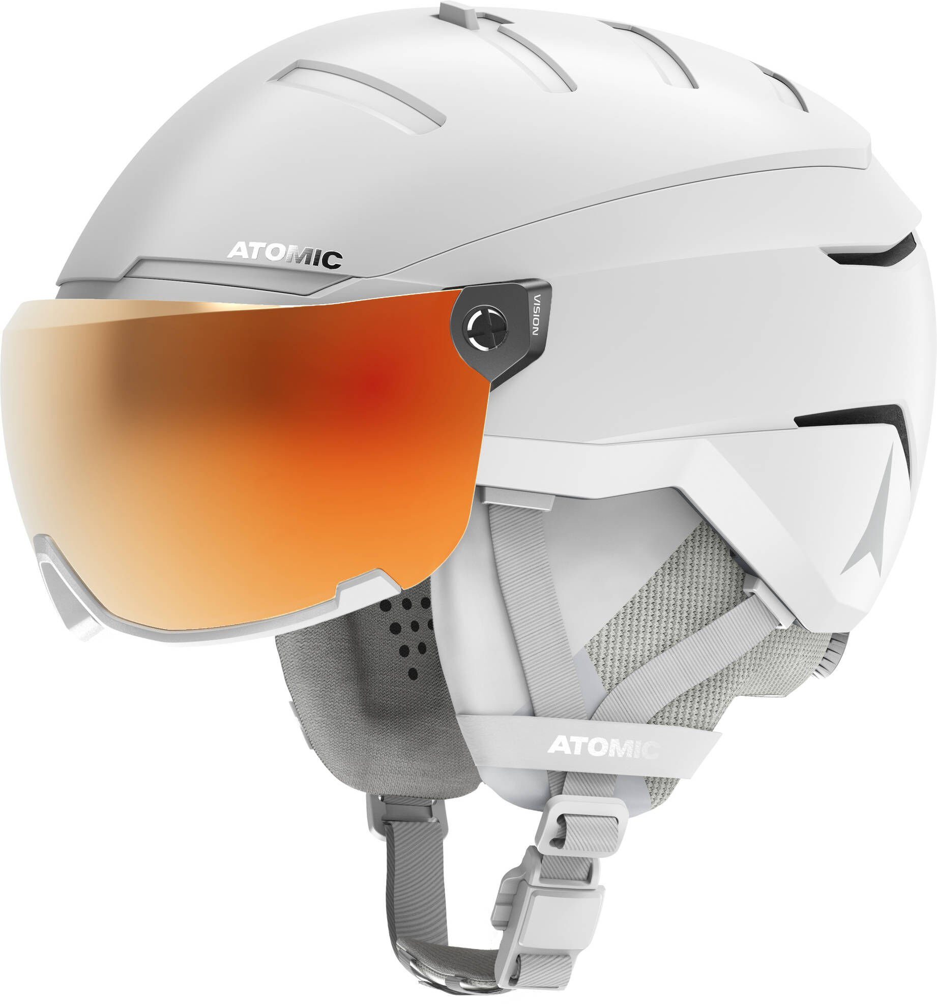 Skihelm Skihelm SAVOR GT AMID VISOR HD White