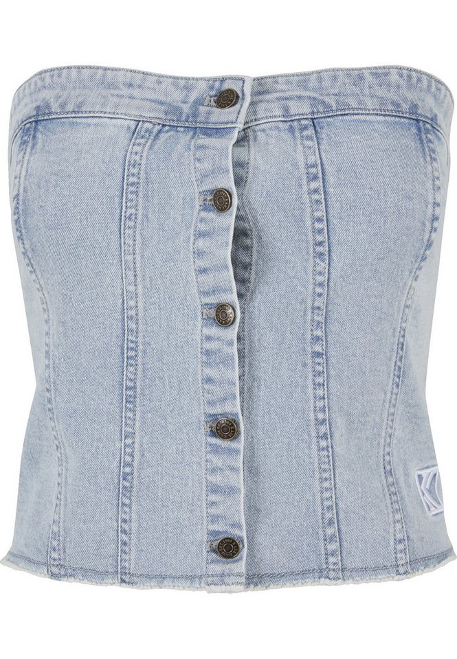 Karl Kani T-Shirt Karl Kani Damen KW242-025-1 Karl Kani OG Washed Corset Top (1-tlg)