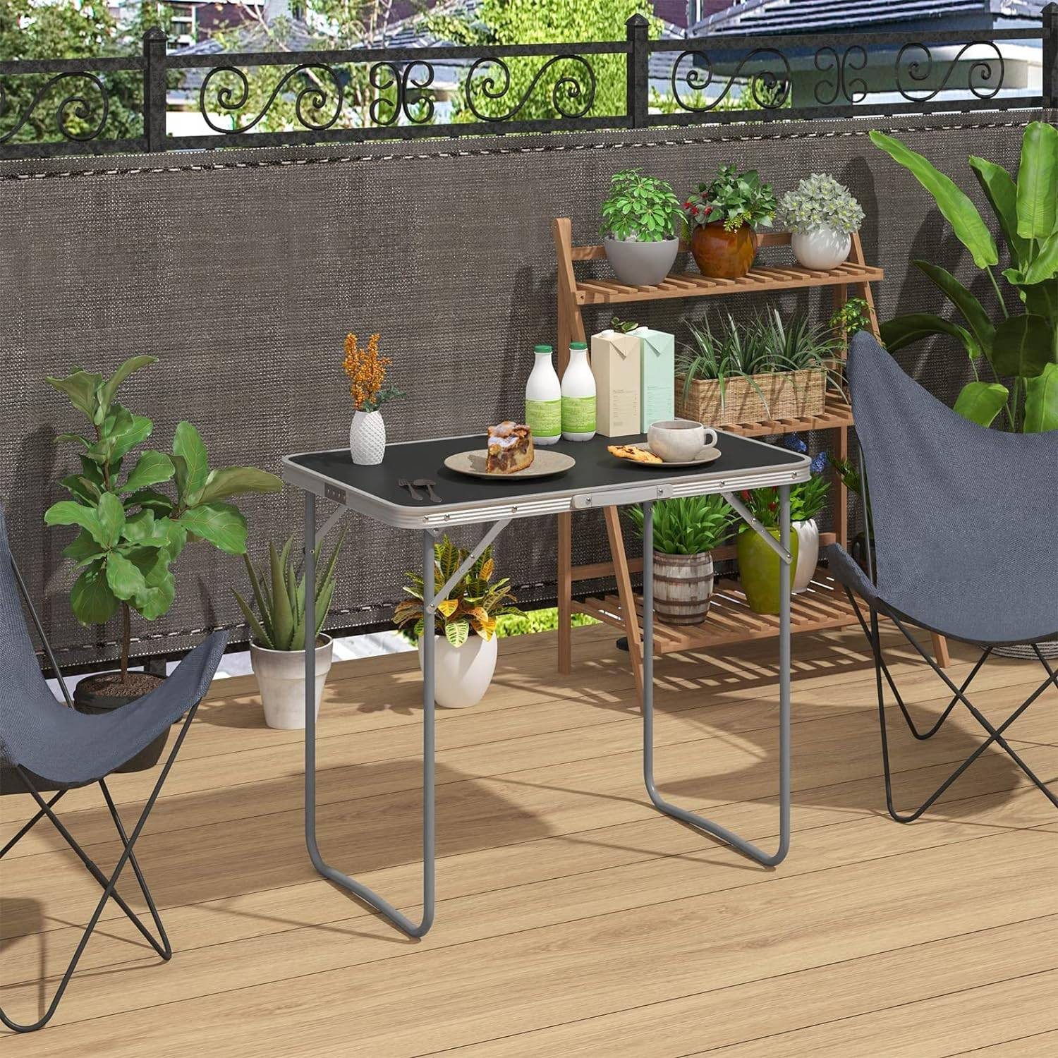 EUGAD Gartentisch (1-St), Klapptisch auf Balkon, günstig online kaufen