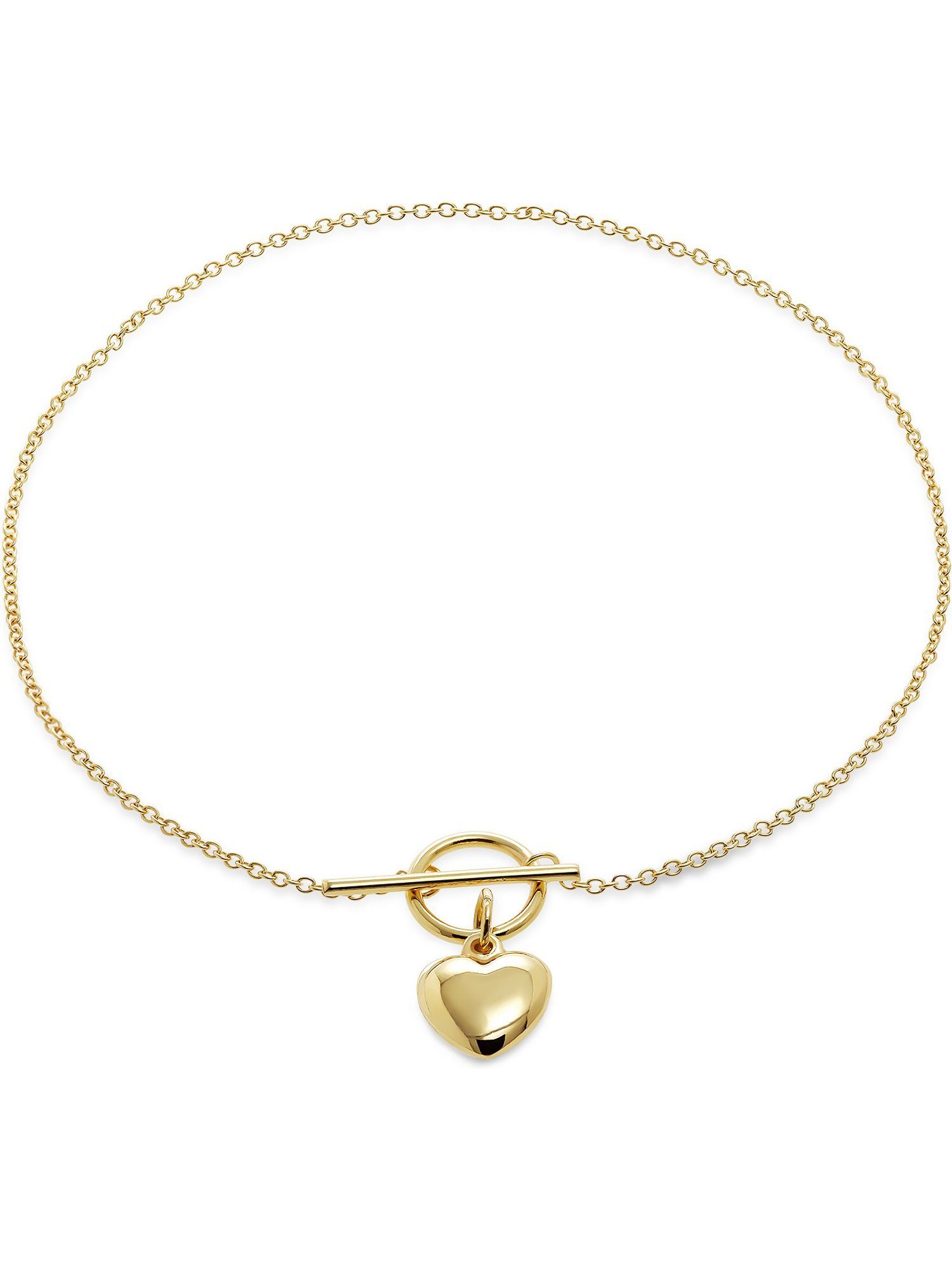 CHRIST Goldarmband CHRIST Damen-Armband 585er Gelbgold Herz, modern günstig online kaufen