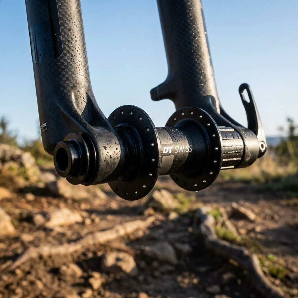 DT Swiss Laufrad DT Swiss Umrüstkit VR auf 12/15/20 mm 12 Schwarz - flexible Thru Axle