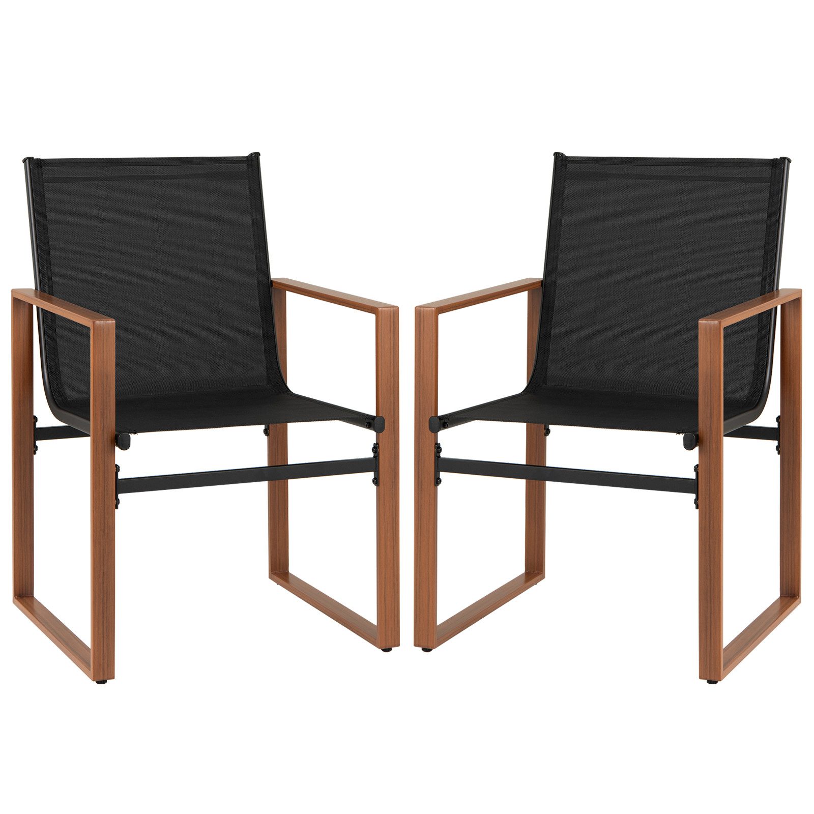 COSTWAY Gartenstuhl (2 St), 2er Set, günstig online kaufen