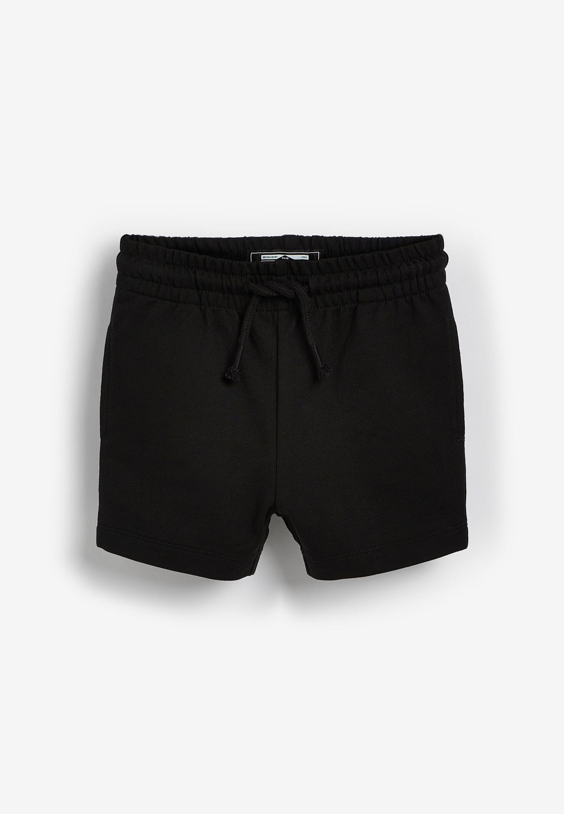 Next (1-tlg) Sweatshorts Black Jersey-Shorts