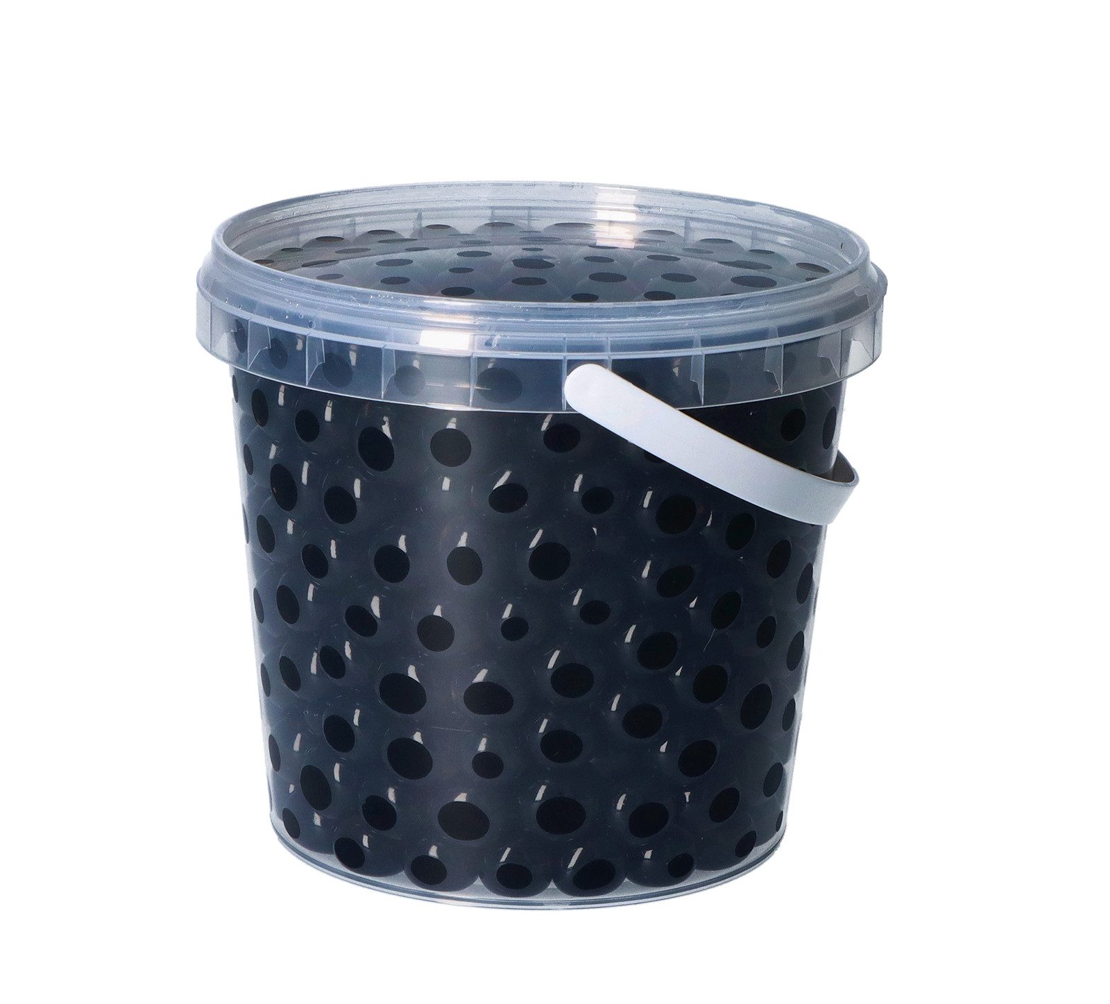 trendfinding Deko-Granulate 1 Liter Eimer Aqualinos Hydroperlen, Verschiedene Größen und Цвета(ов)