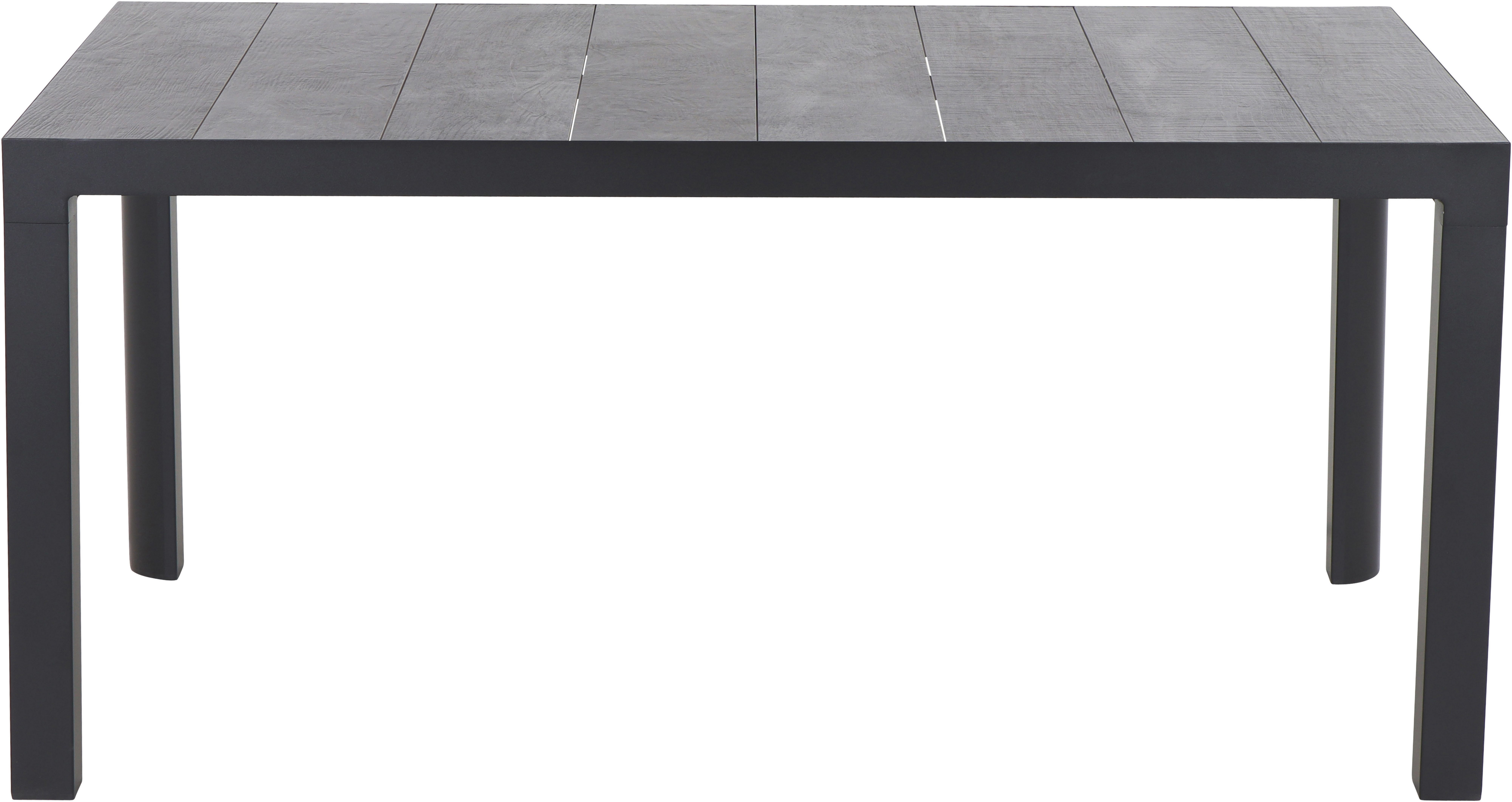 Siena Garden Gartentisch »Silva« 160x90cm Aluminiumgestell mit Keramikleisten