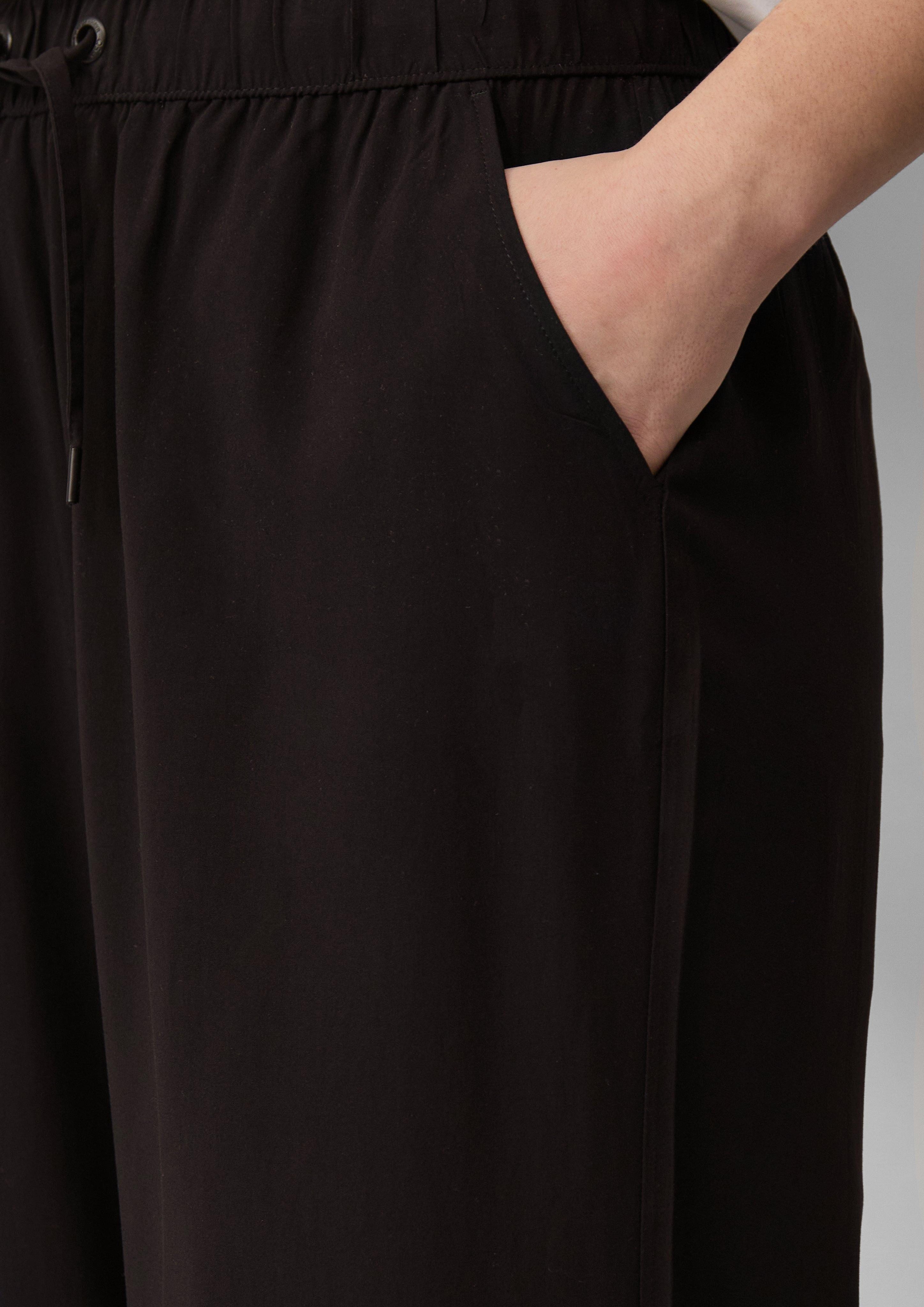 QS Stoffhose Culotte aus Viskose günstig online kaufen