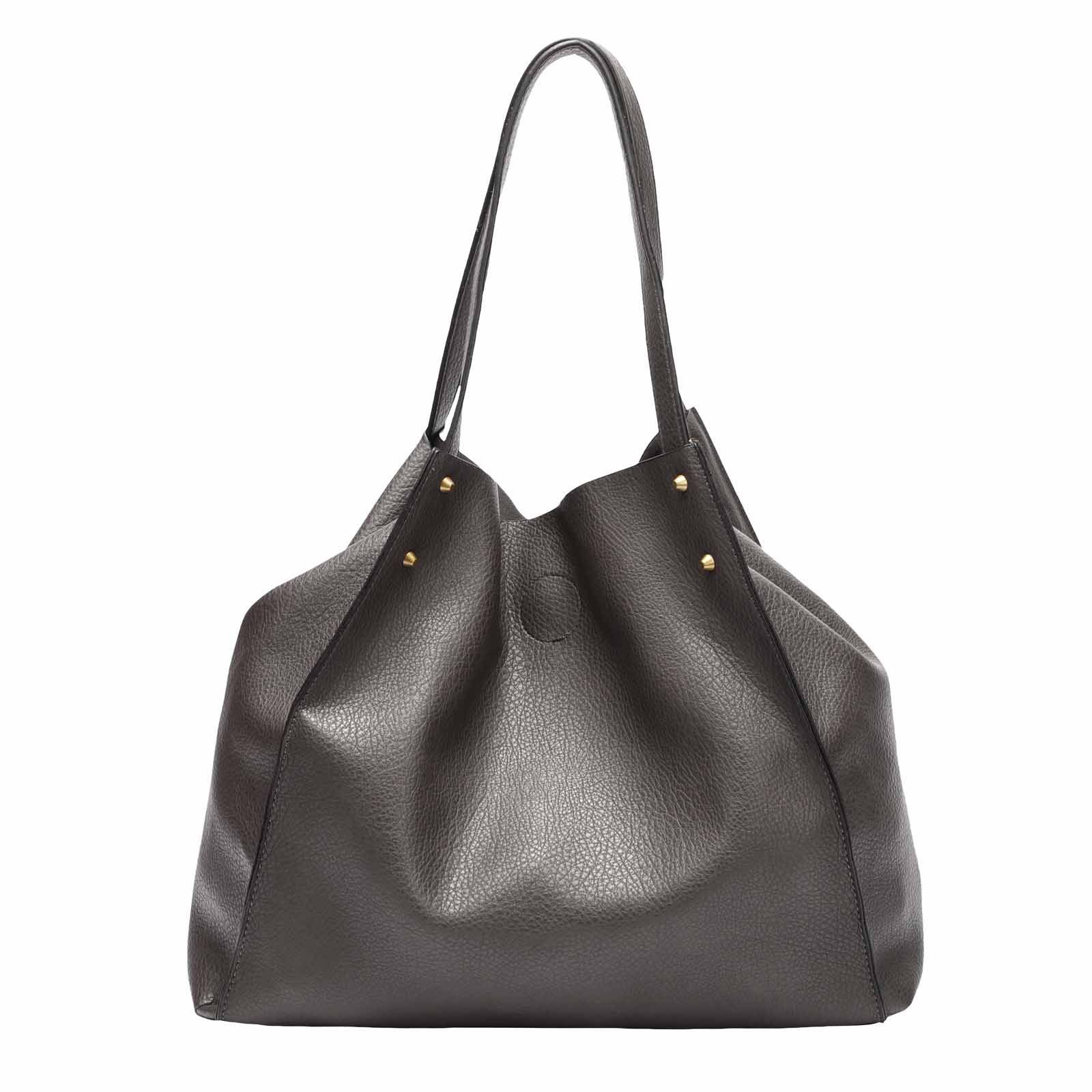 ITALYSHOP24 Schultertasche DAMEN XXL TASCHE SET günstig online kaufen