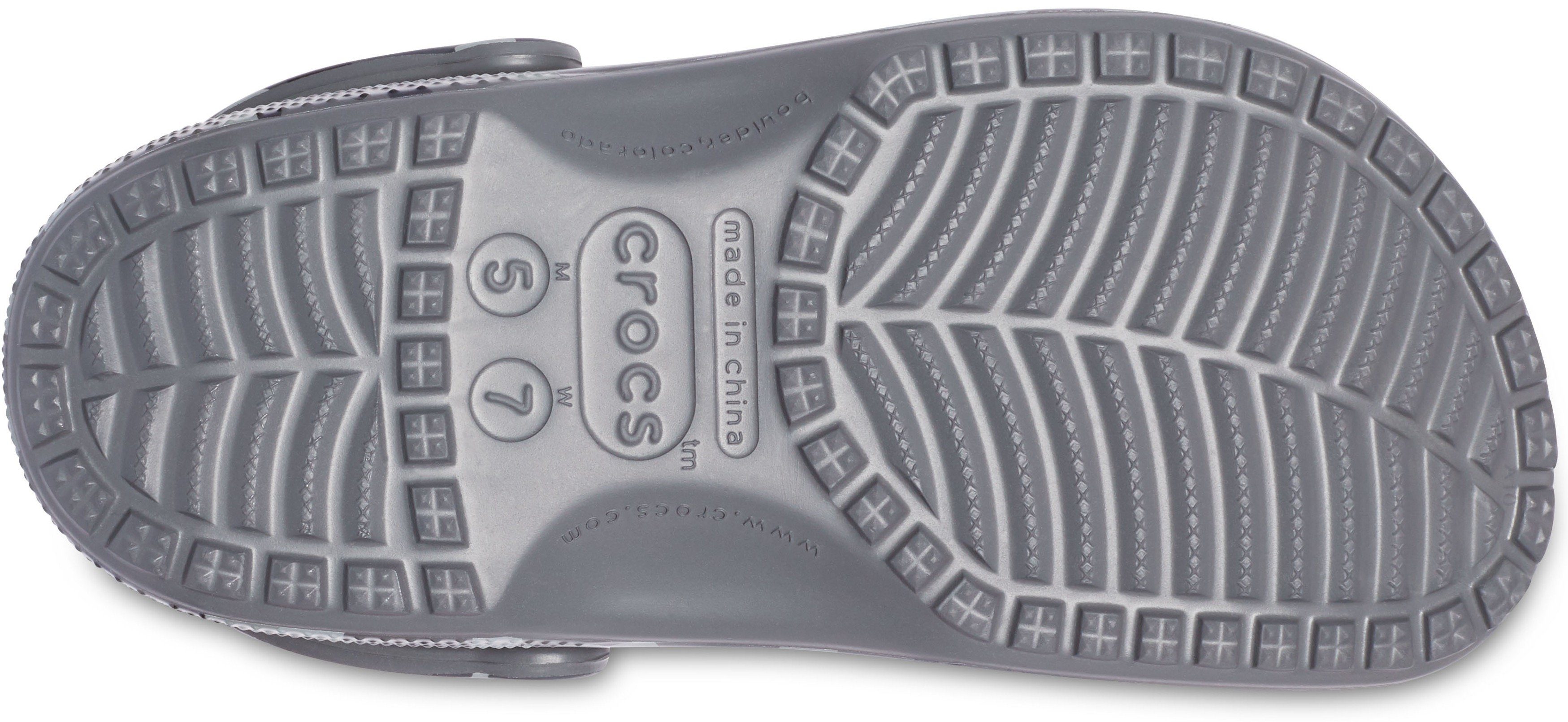 Camo grey/multi Muster Classic Clog slate Clog Crocs Printed mit allover