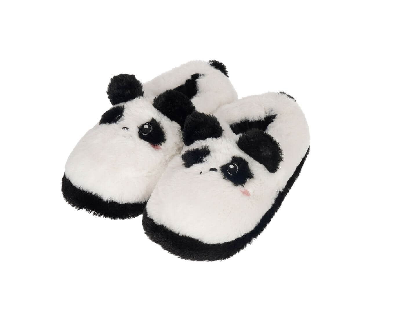 Legami Hausschuhe - Panda Medium - Cosy Slippers Plüsch Hausschuhe