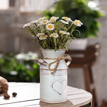 Lubgitsr Bodenvase Rustikale Deko Blumenvase,Milchkanne Deko Vase mit für Haus,Tischdeko (1 St)