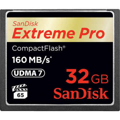 Sandisk »CompactFlash Extreme Pro 32 GB, UDMA 7« Speicherkarte