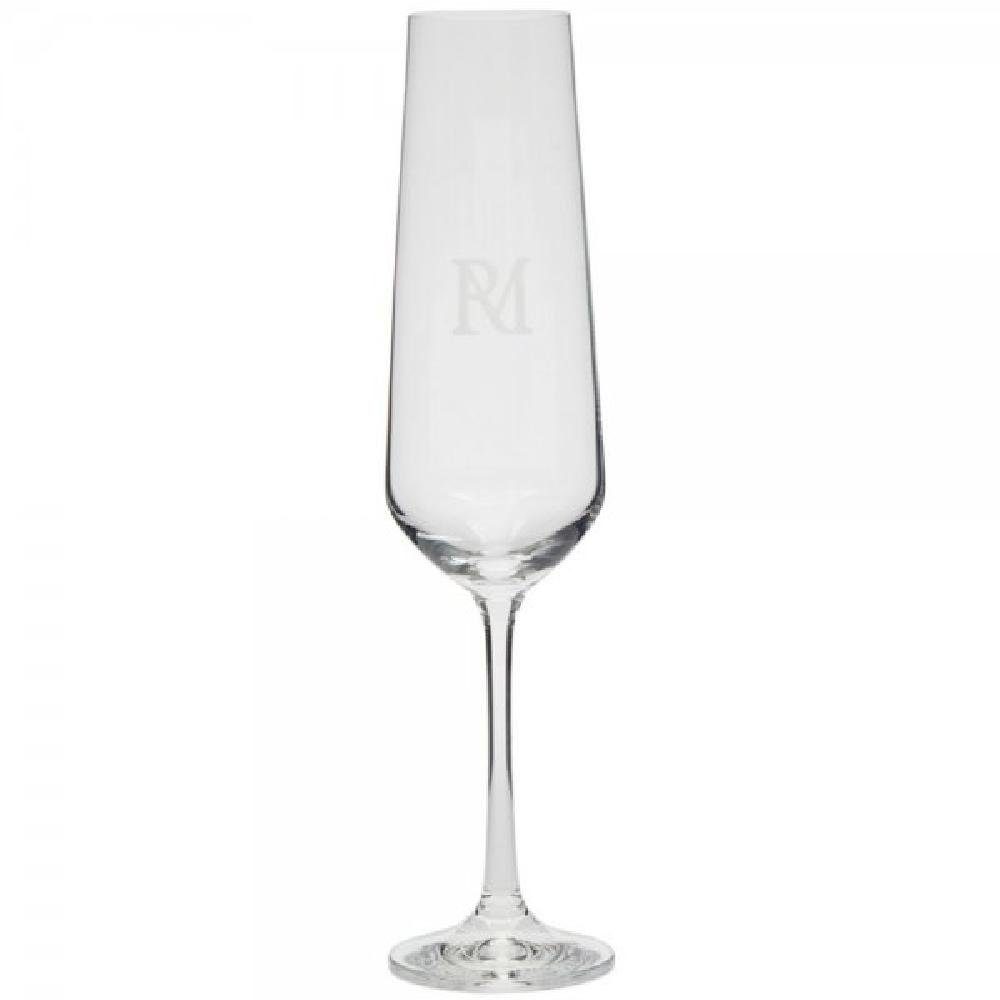 Rivièra Maison Sektglas Champagnerglas RM Monogram (200ml)