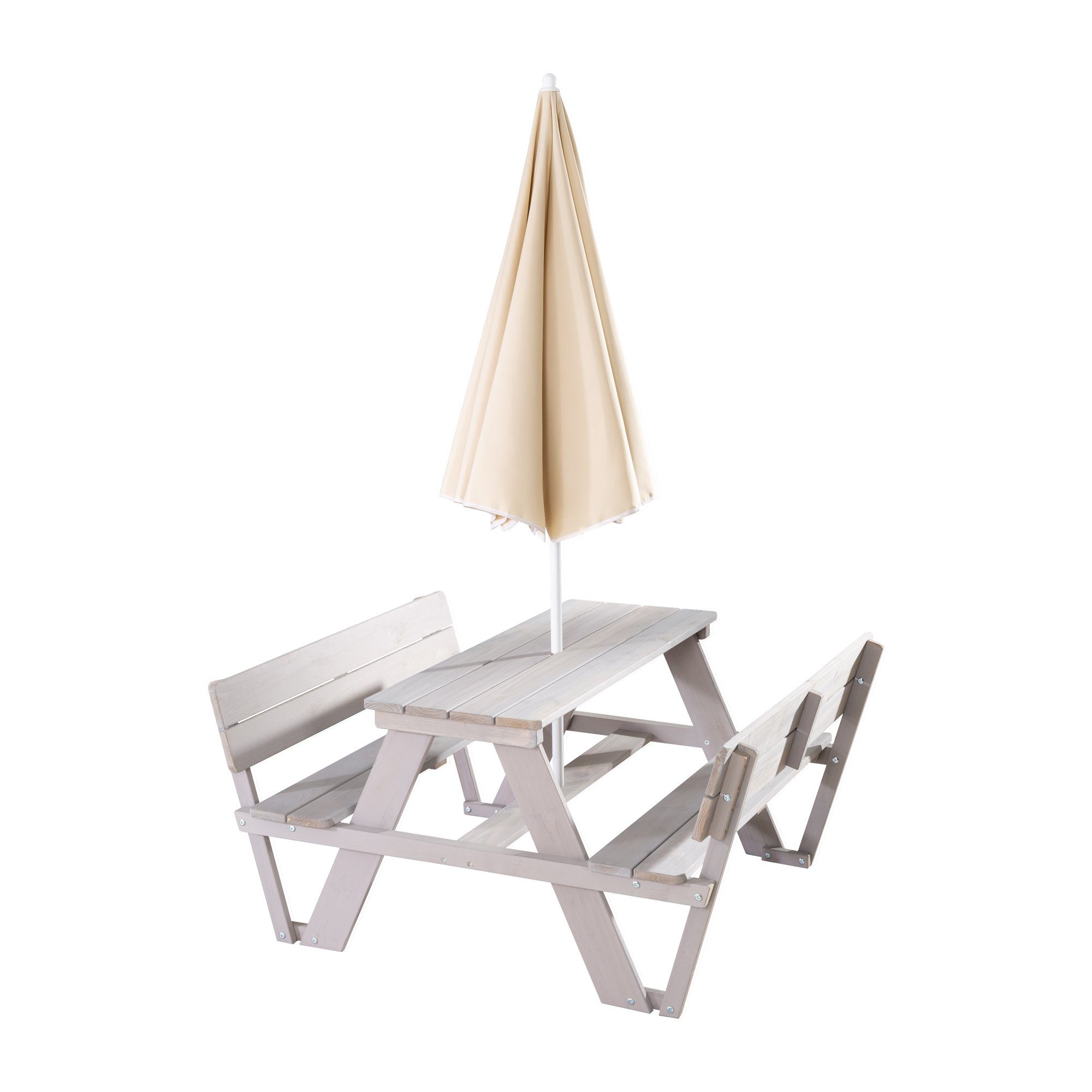 roba® Garten-Kindersitzgruppe Outdoor+, mit 2 Bänken, günstig online kaufen