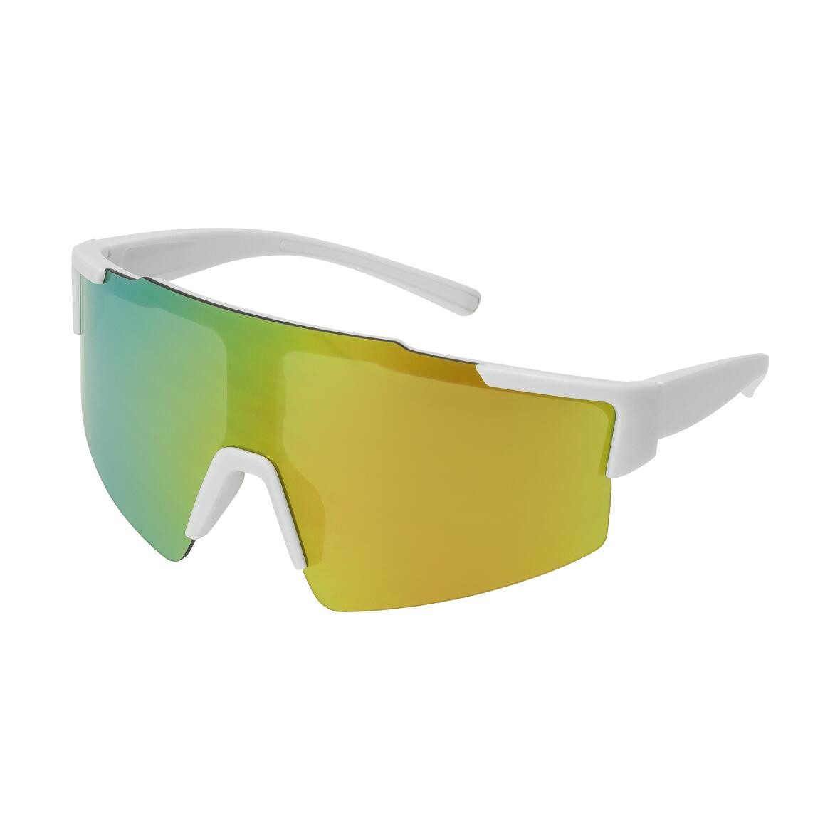 Sonnenbrille Schnelle Brille mit verspiegelten Gläsern inkl. Mikrofaser Pouch